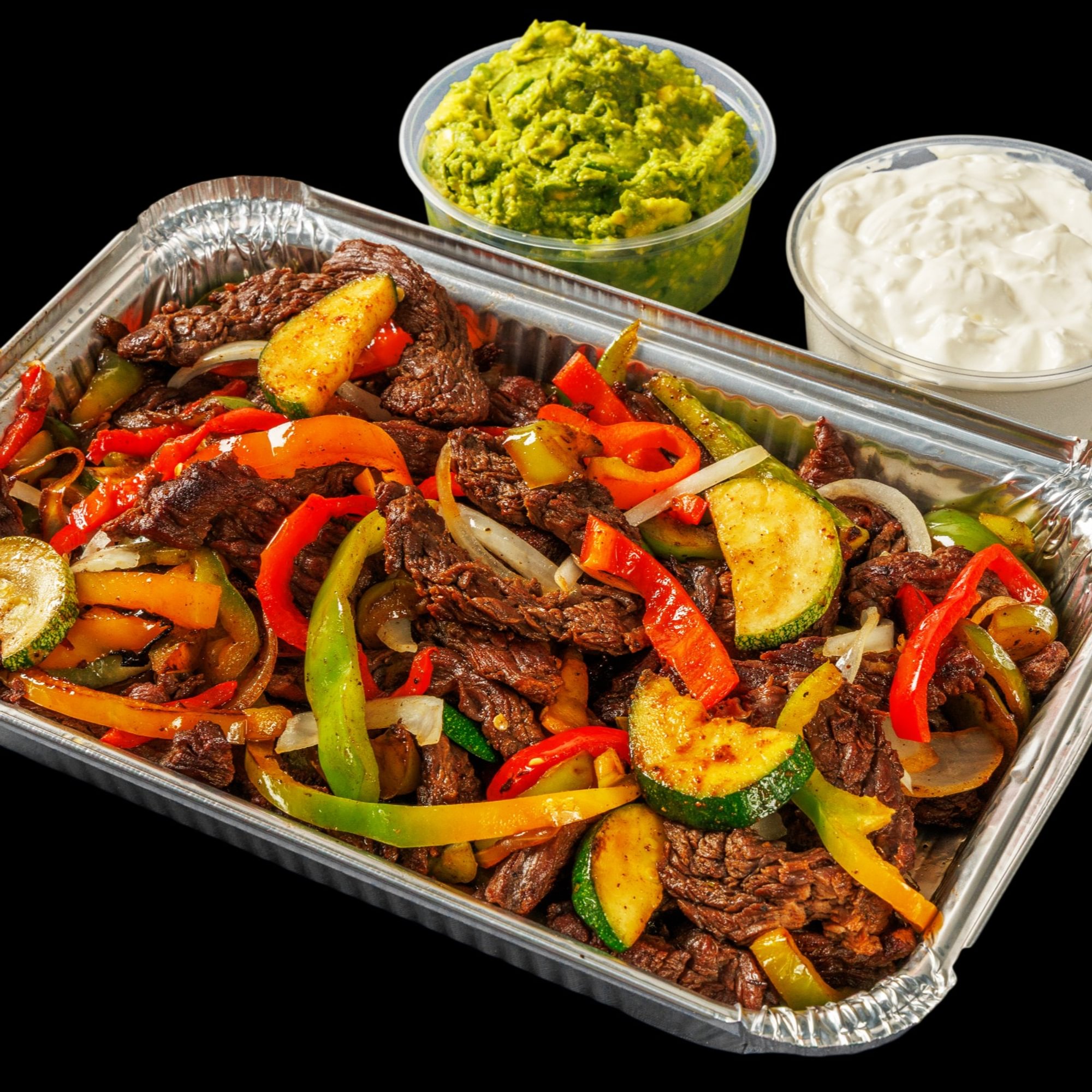 5 Pound Steak Fajitas Tray