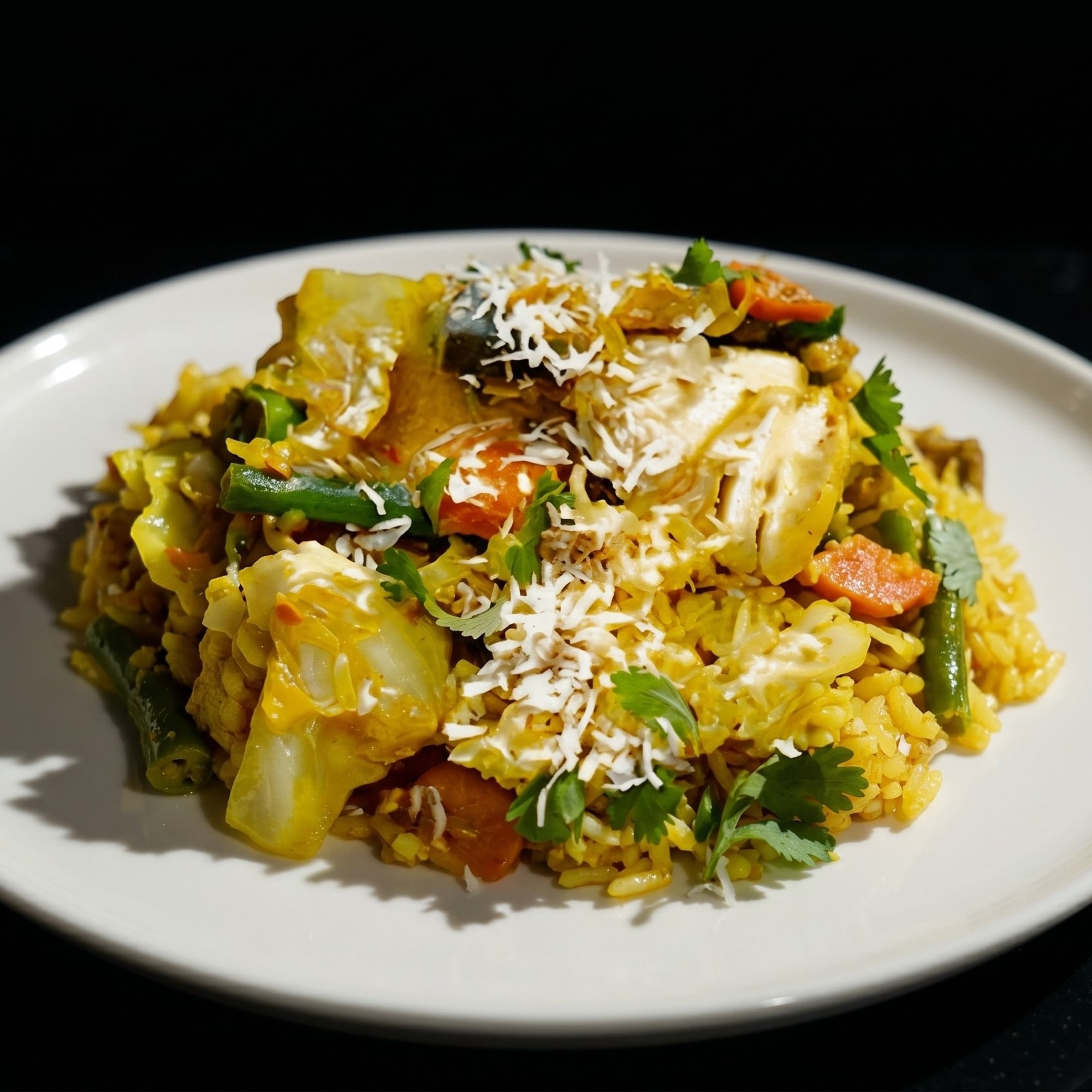 Fish Curry Dinner