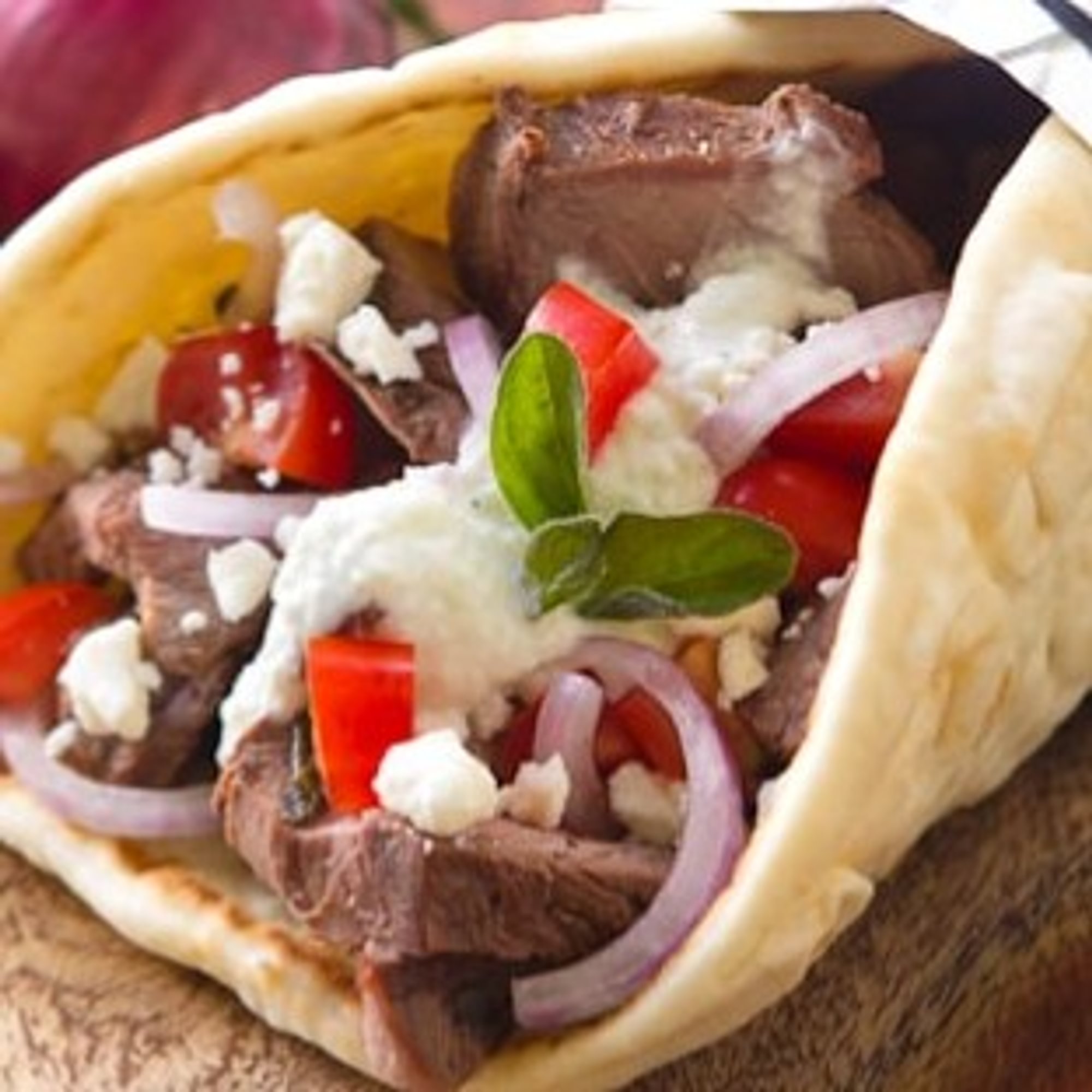 Lamb Kabob Wrap