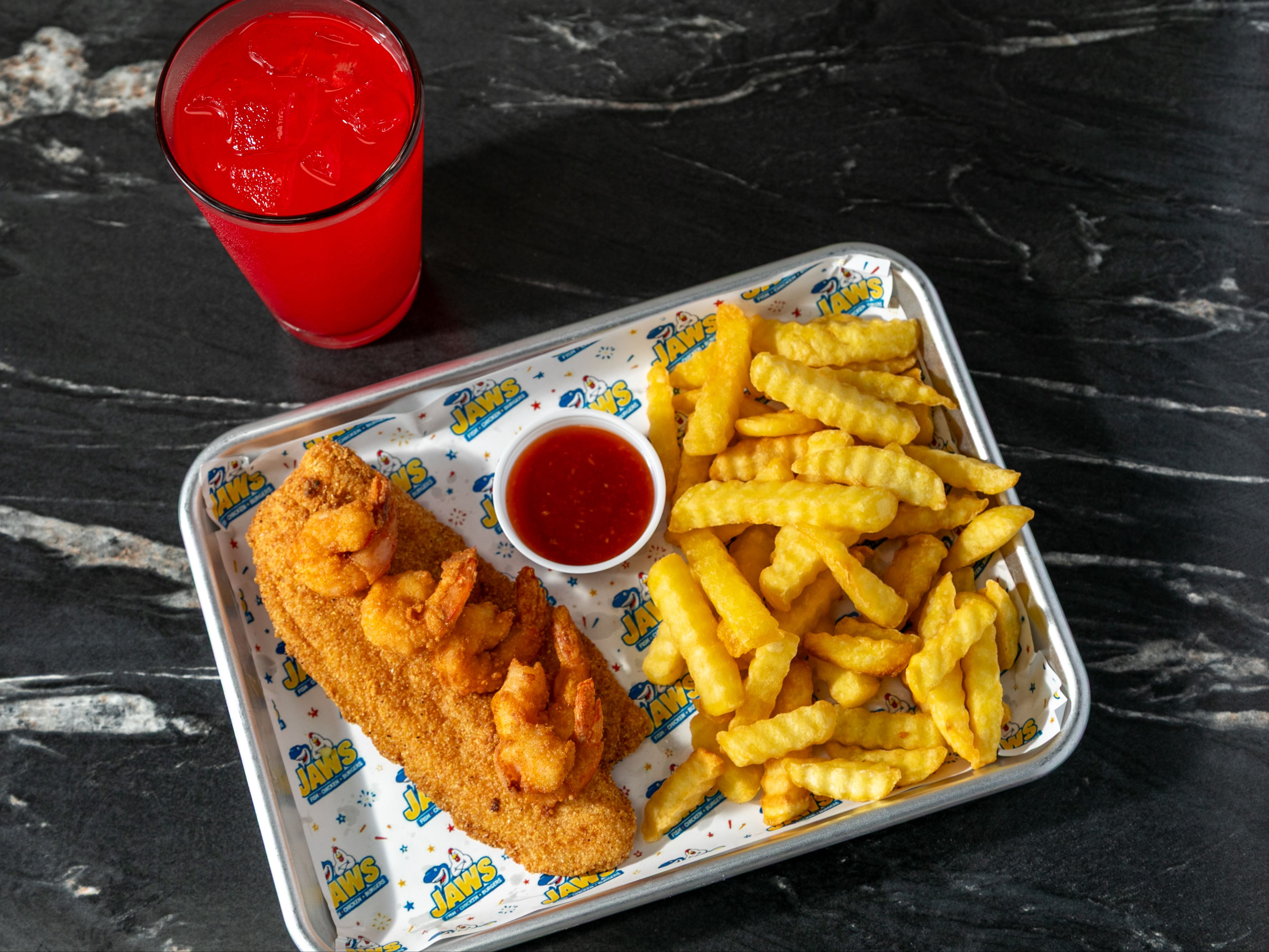 Combo #1 (1 Fish & 5 Shrimp)