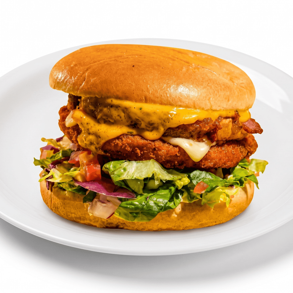 Maharaja Burger with Fries