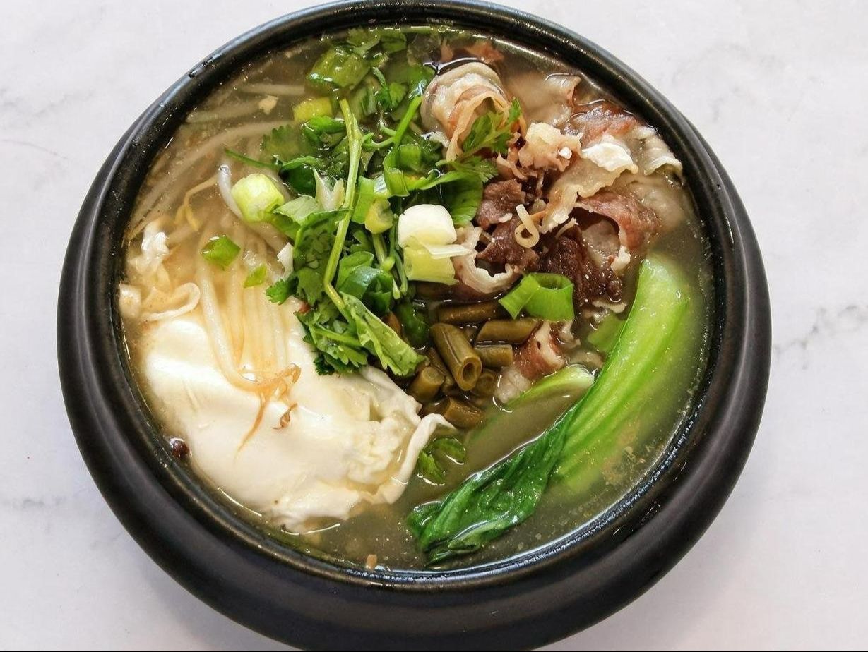 Sliced Beef Noodle Soup
