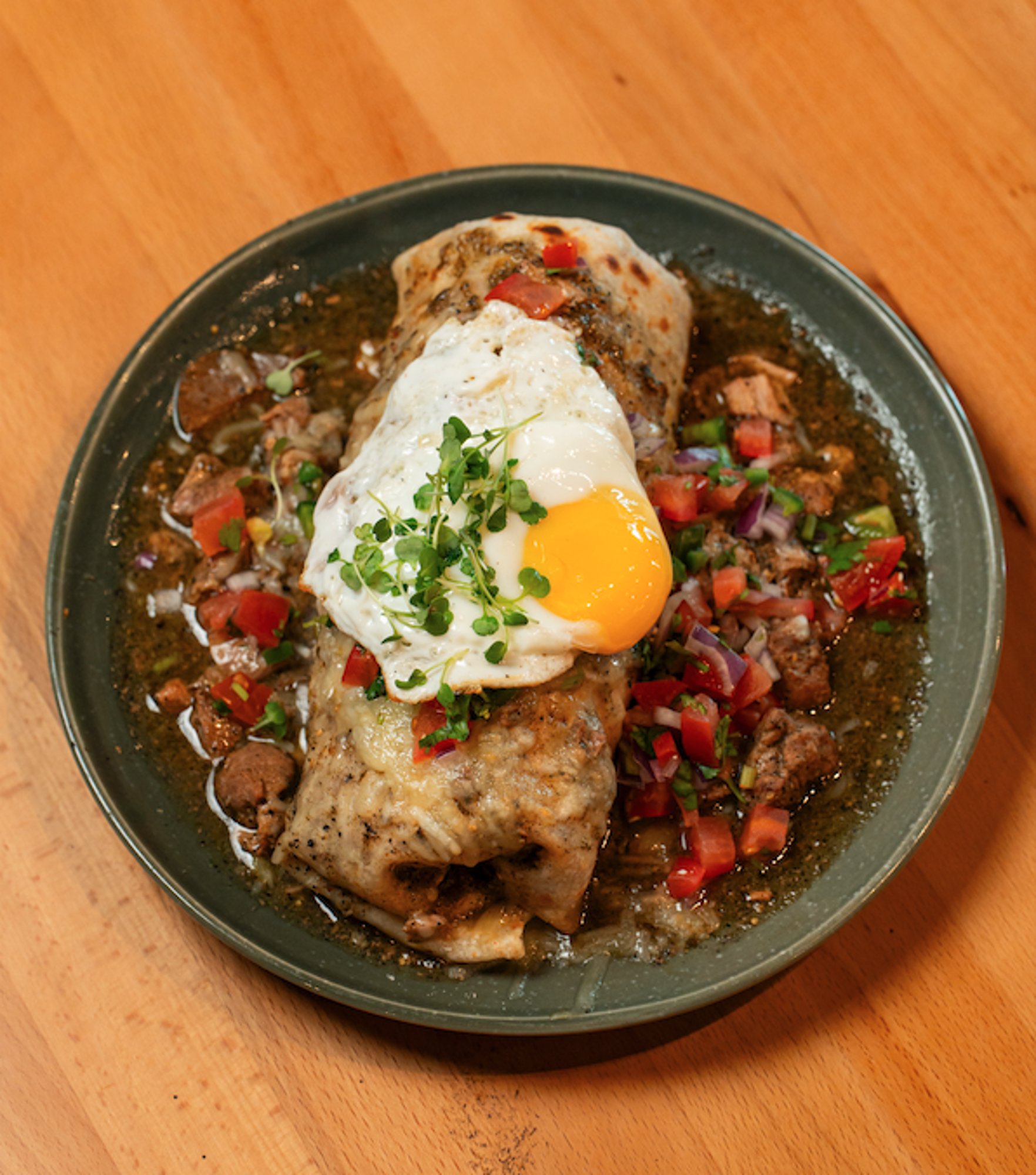 Chile Verde Burrito
