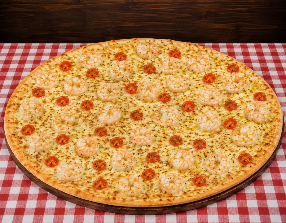 Lg Shrimp Scampi Pizza 16 (Italian Style)
