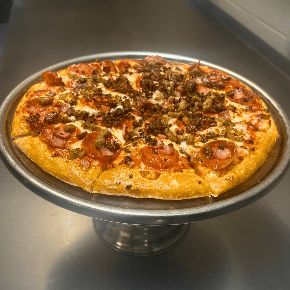 Five Meat Pizza
