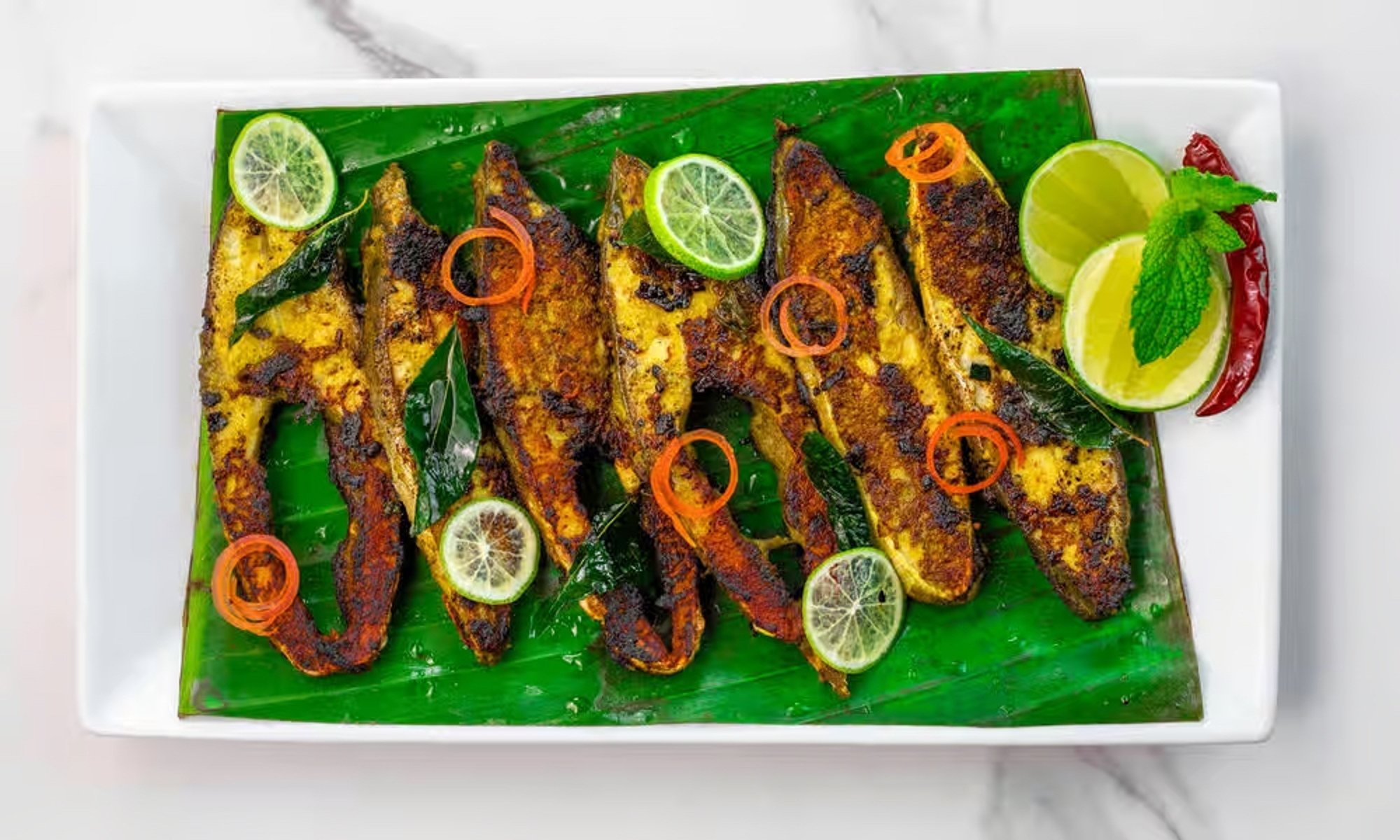 Golconda SPL Curry Leaf Fish Fry (Bone in)