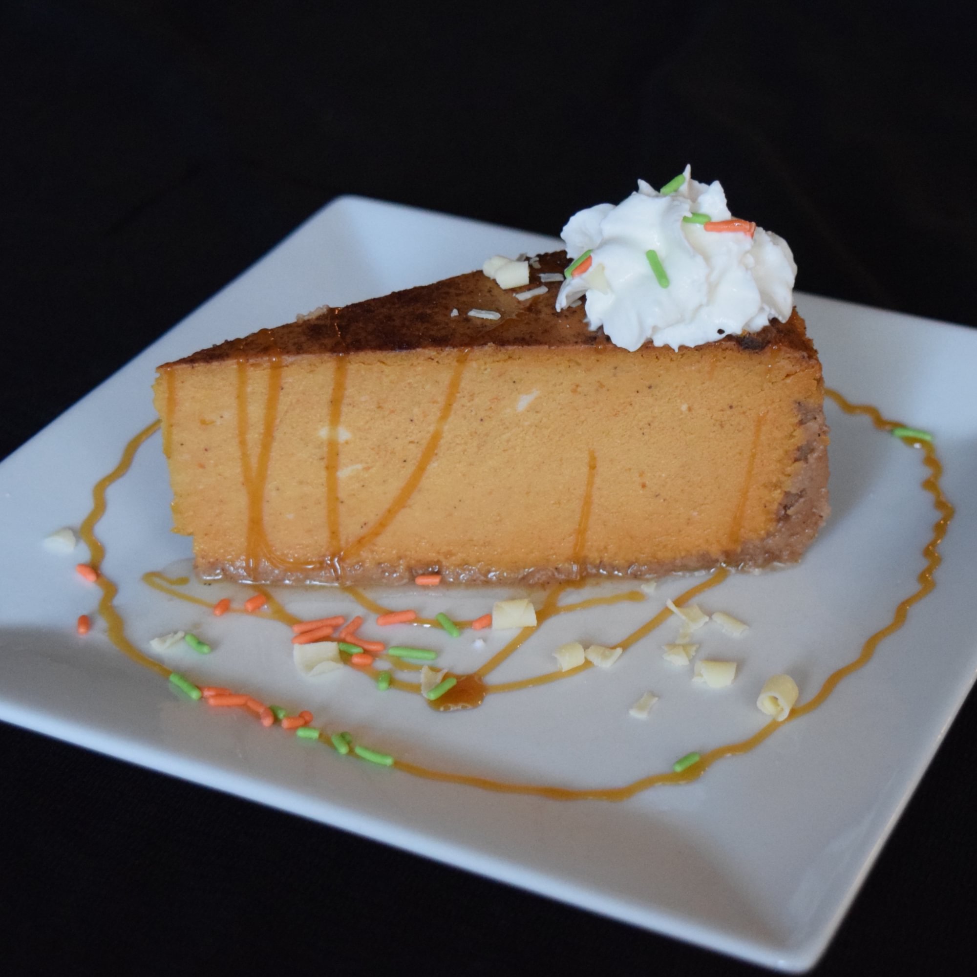 Pumpkin cheesecake