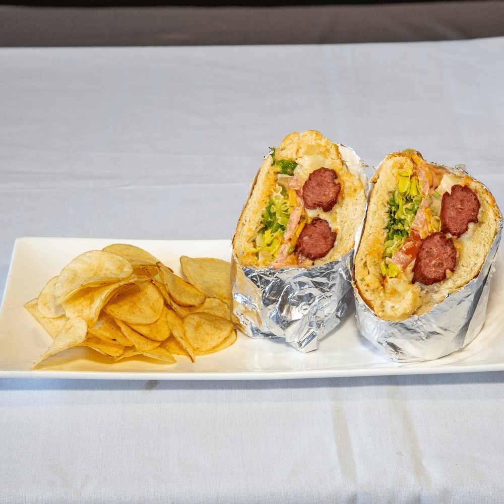 Cheesy Sausage Sandwich