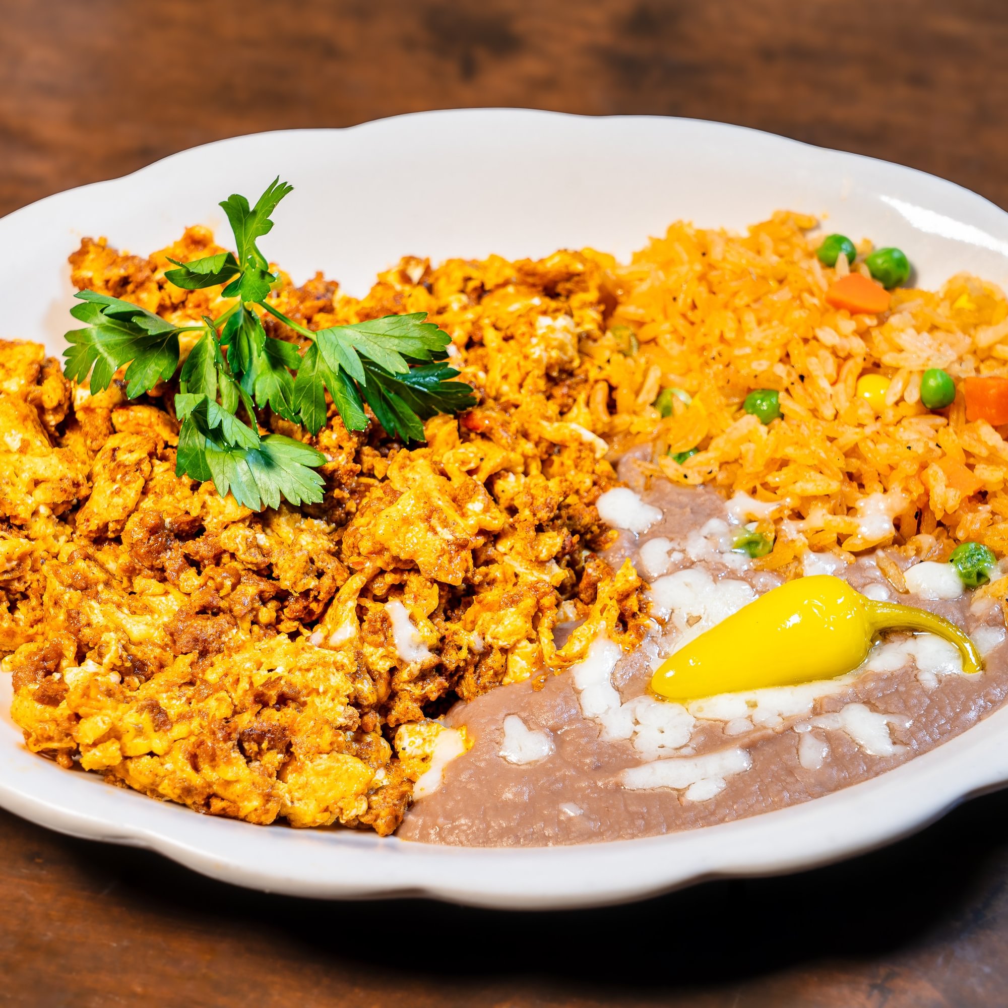 Huevos con Chorizo