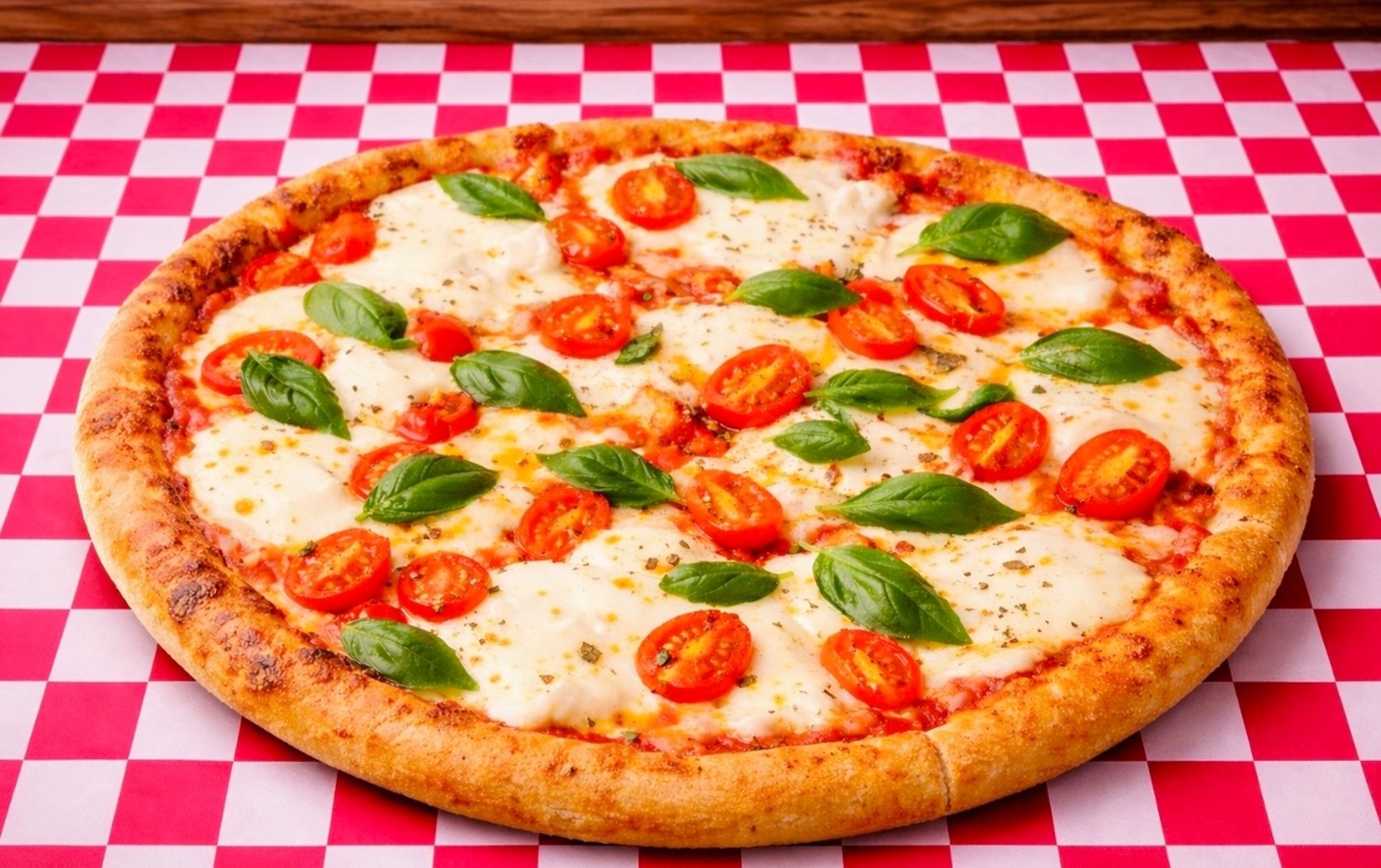 Large Margherita Pizza 14 (Greek Style)