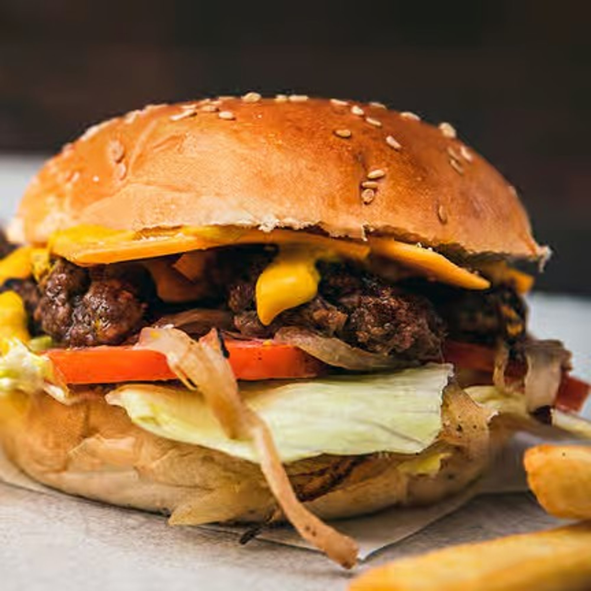 Single Smash Burger