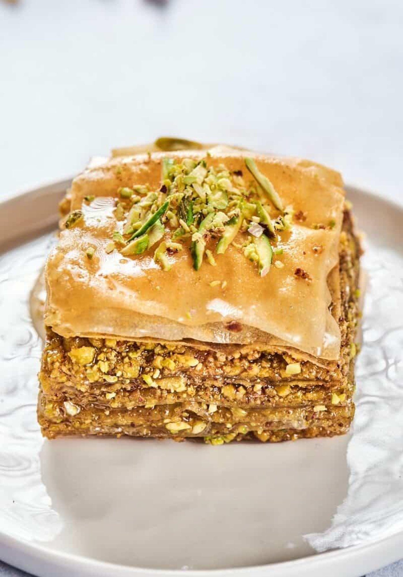 Mini Vegan Pistachio Baklawa