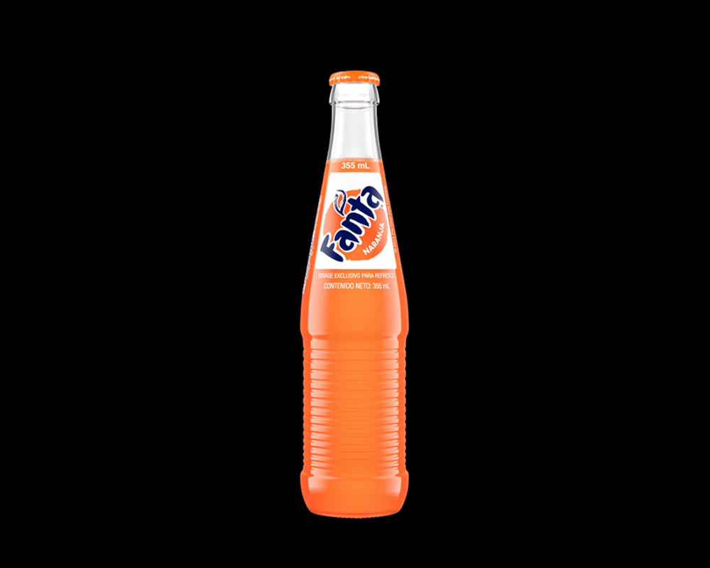 Mexican Fanta, Glass