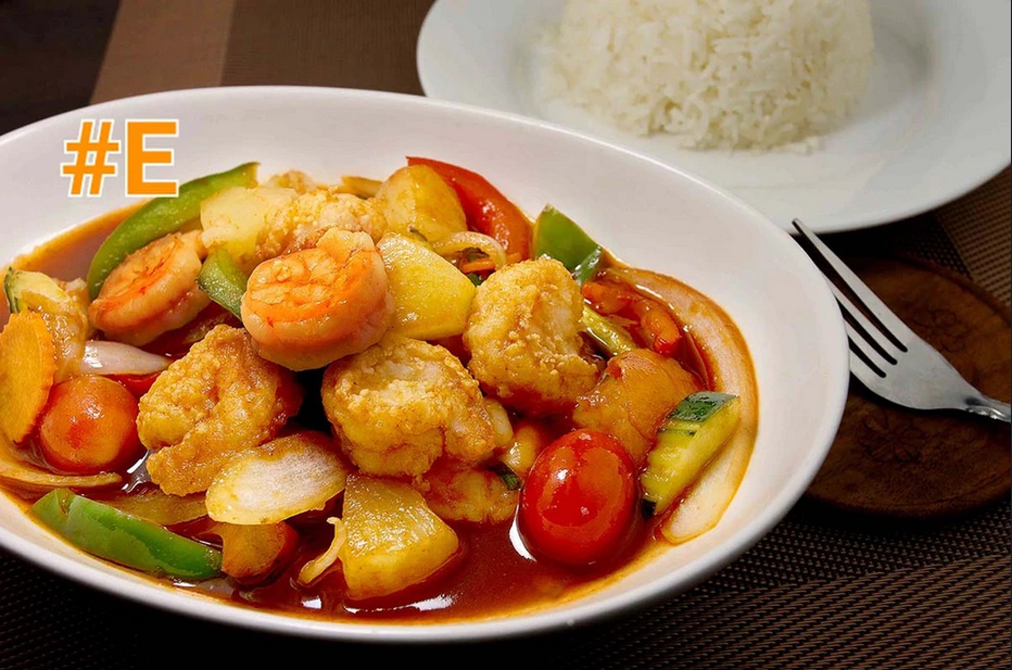 E. Sweet & Sour Shrimp