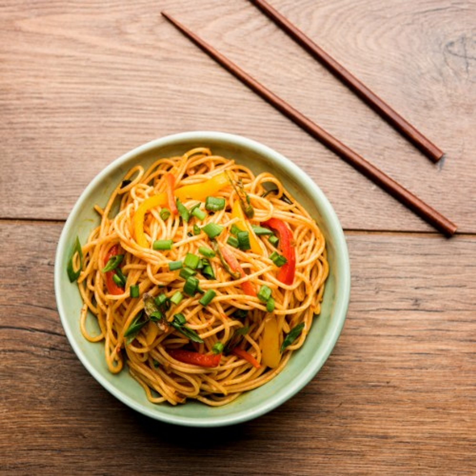 Veg Street Style Hakka Noodles