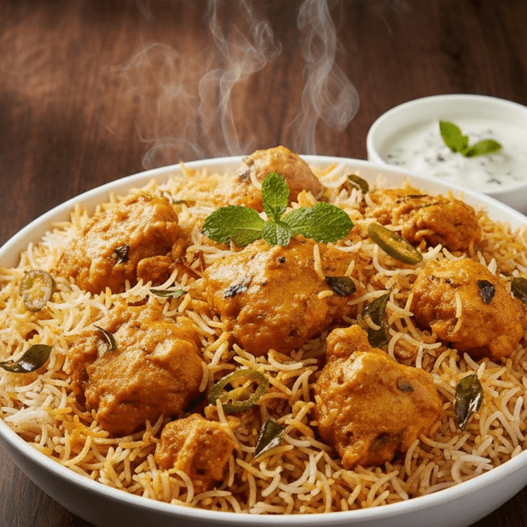 Vijayawada Special Chicken Biryani (NF)