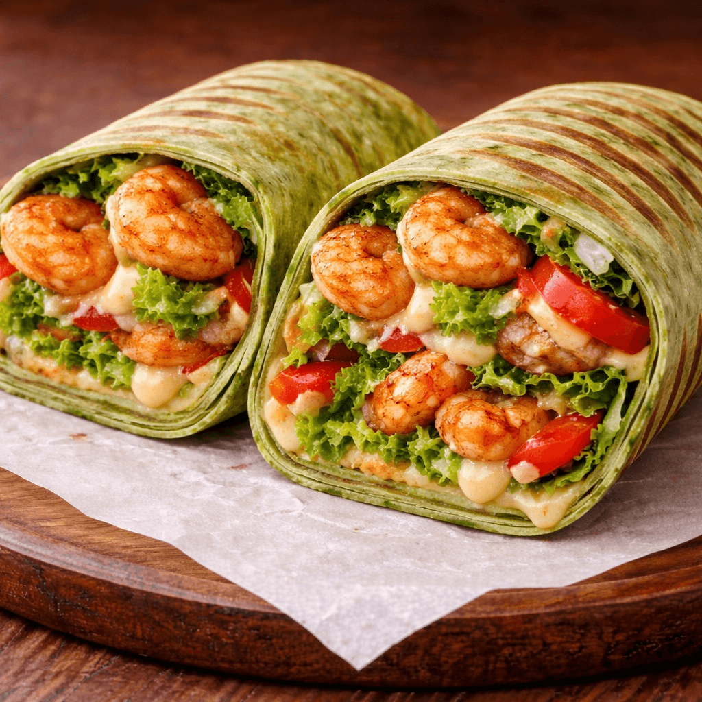 Coastal Shrimp Wrap