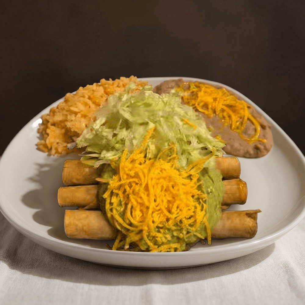 Combo #1, 3 Rolled Tacos