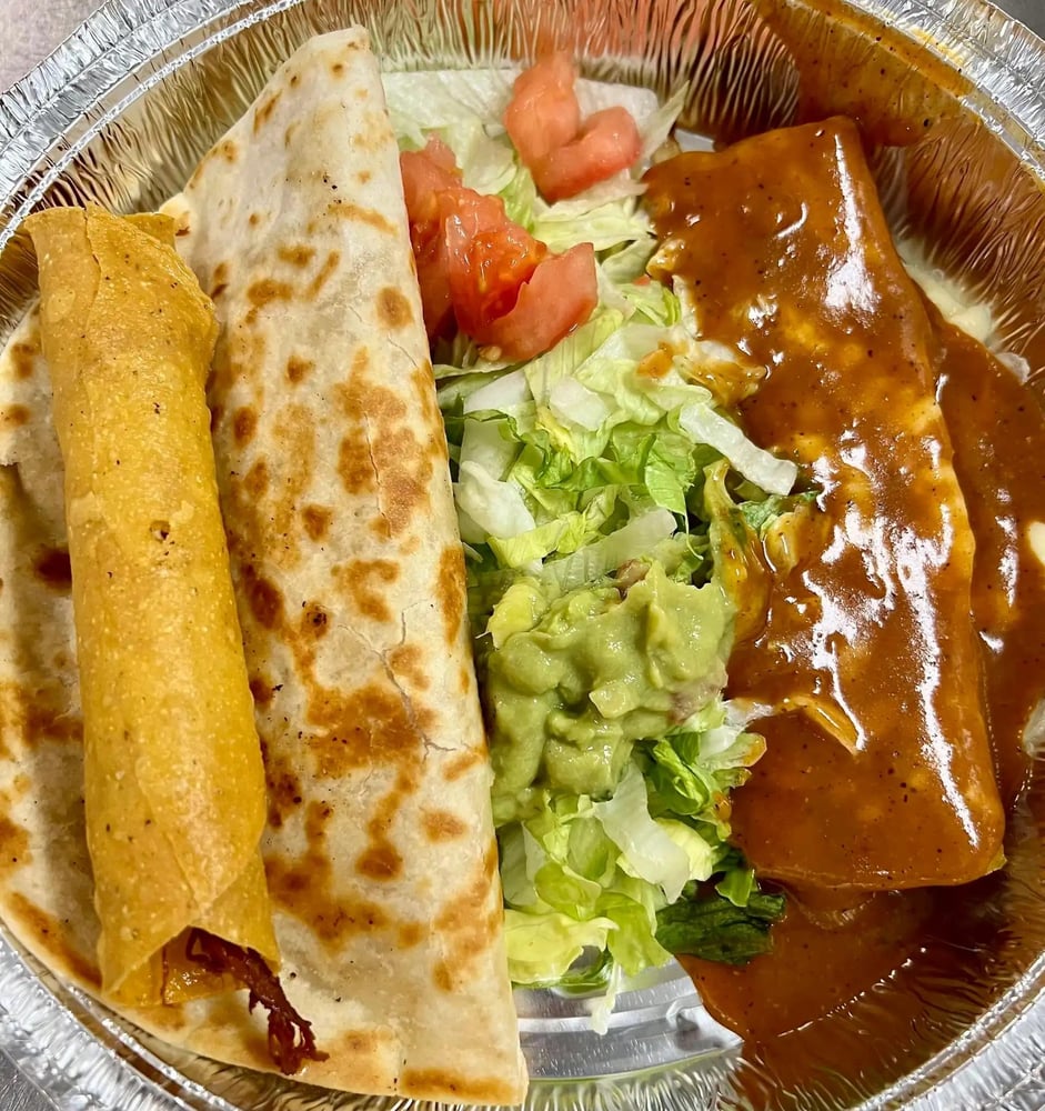 Quesadilla, Flauta & Enchilada