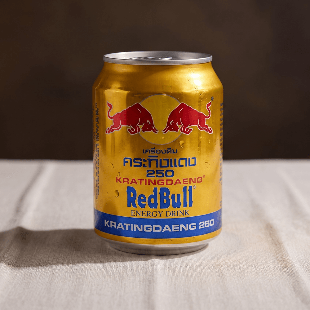Asian Red Bull Drink