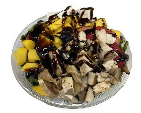 Tropical Salad with Chicken & Balsamic Glaze
