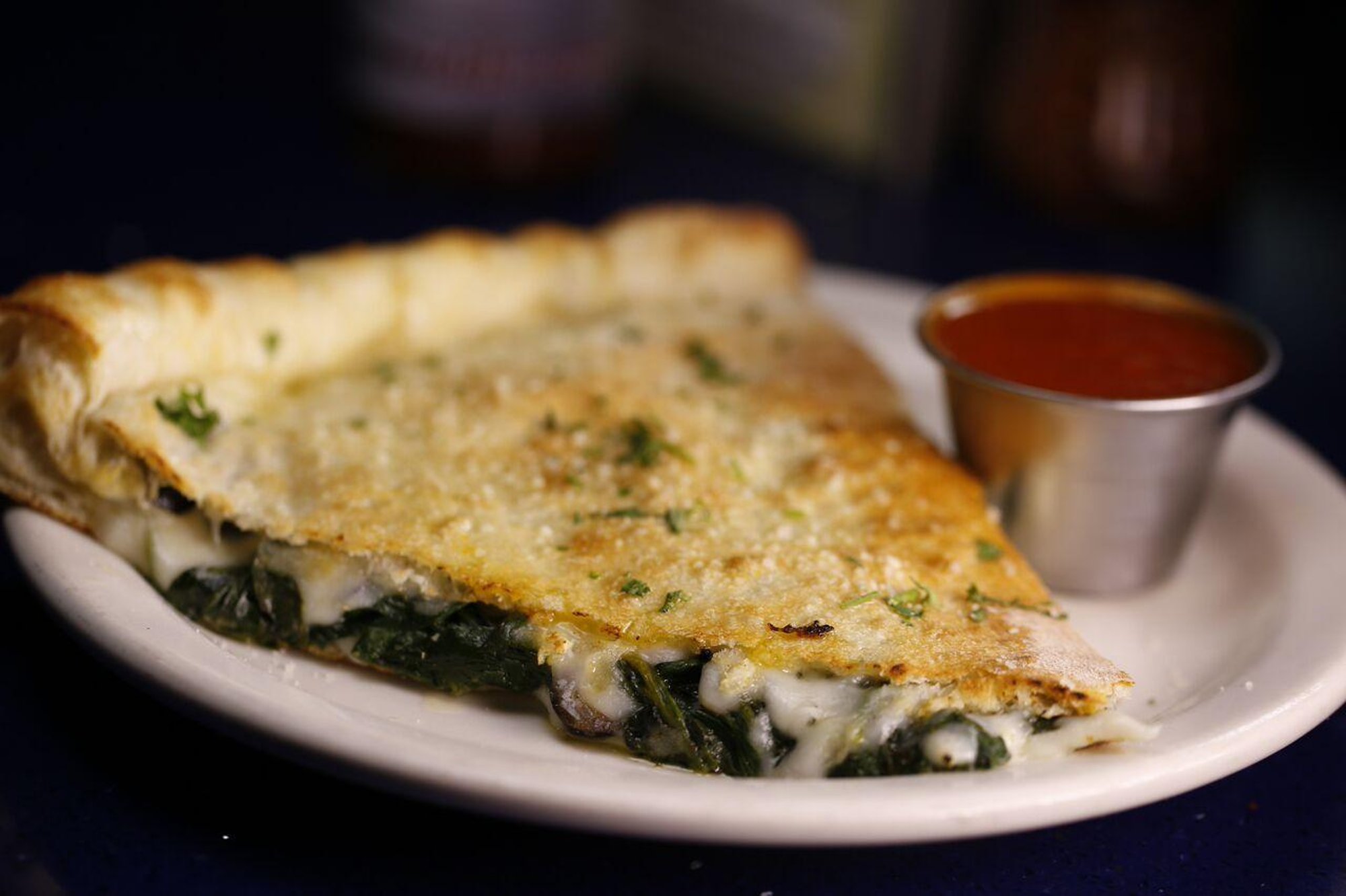Spinach Pie Slice