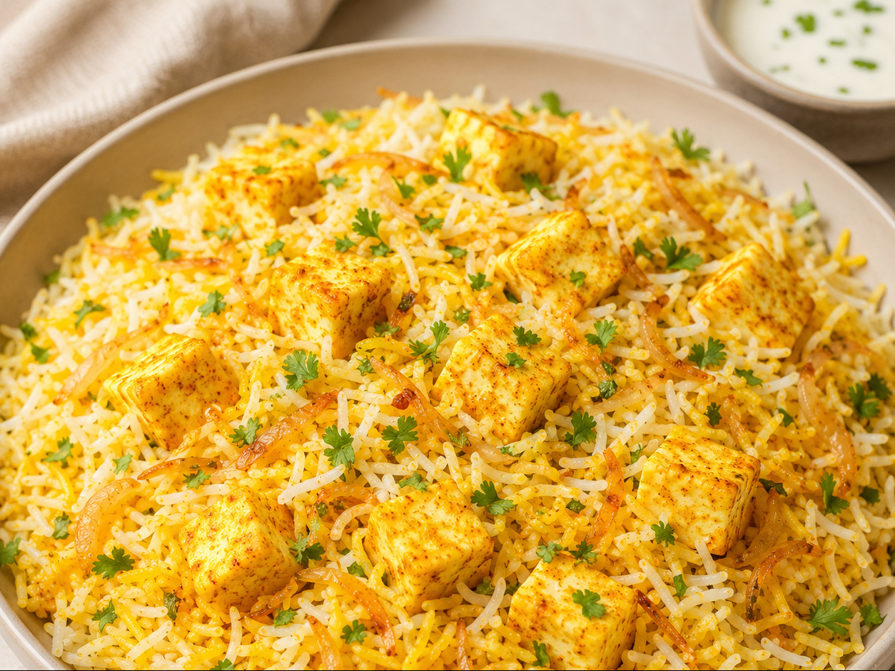 Paneer Biryani