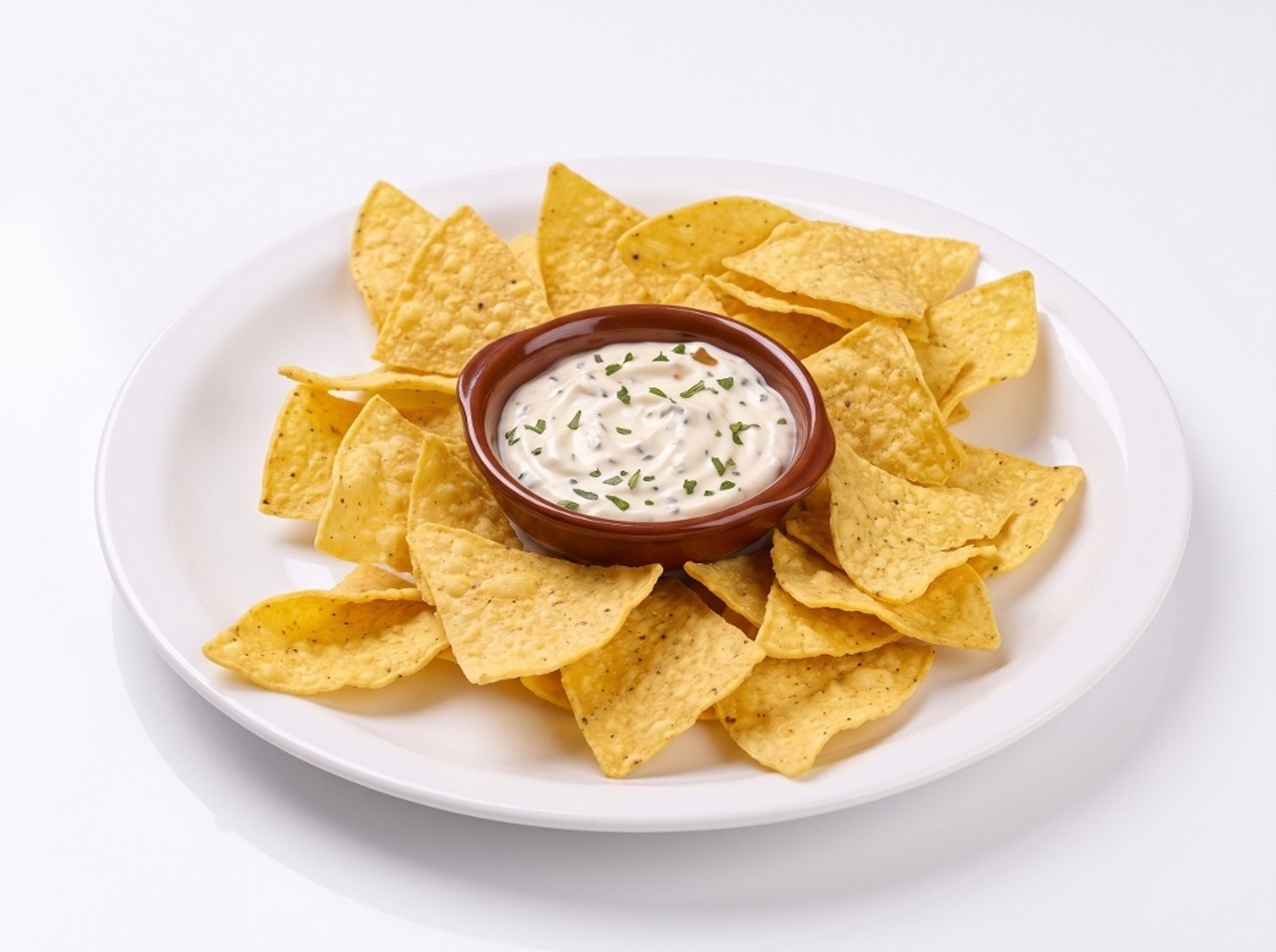 Totopos con Queso (Chips with Cheese)