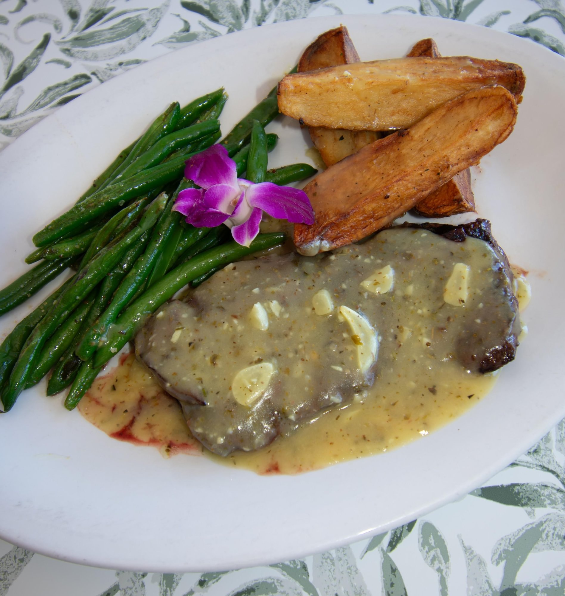 Skirt Steak Oreganato