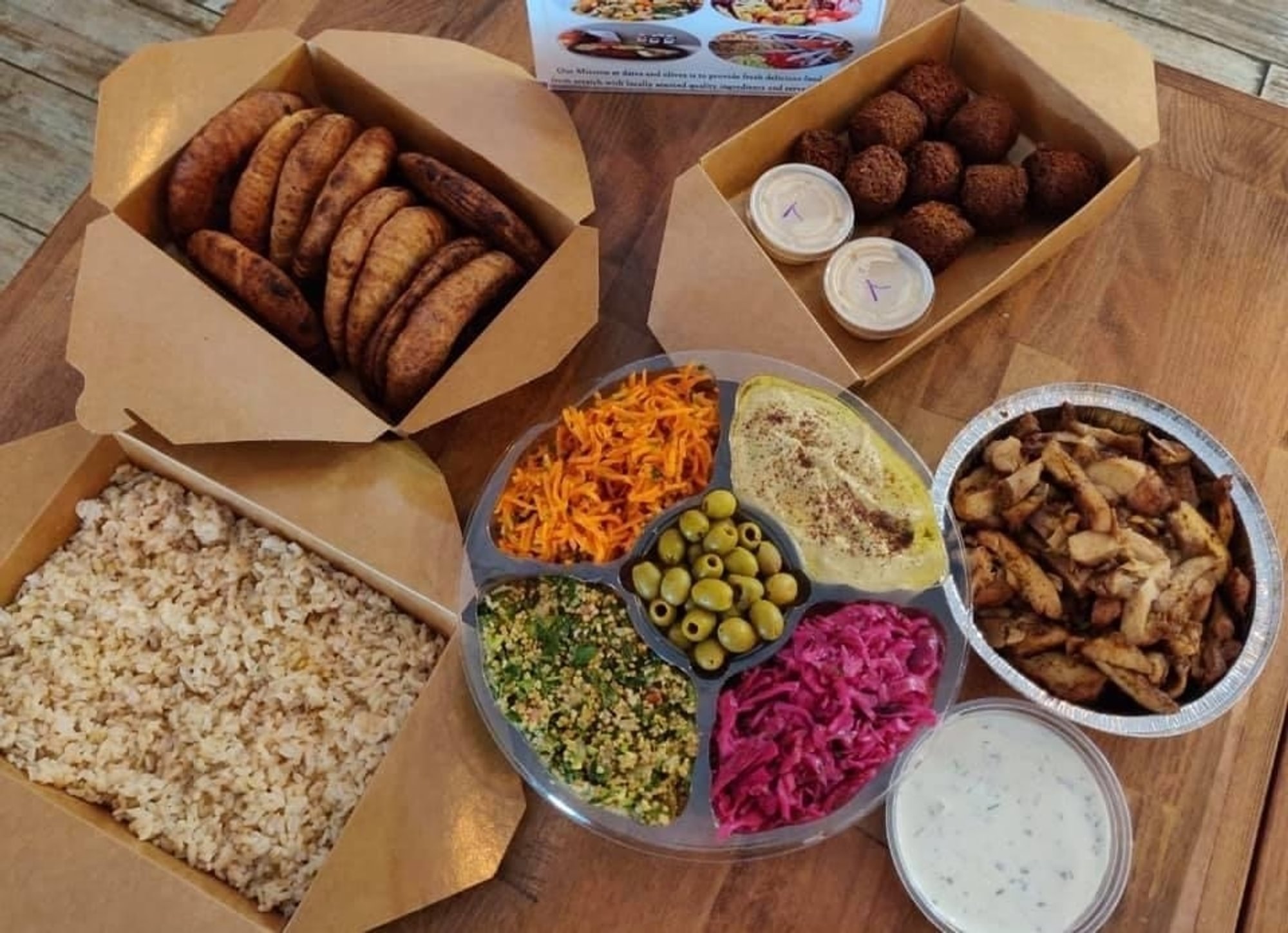 Family Style Meal for Ten