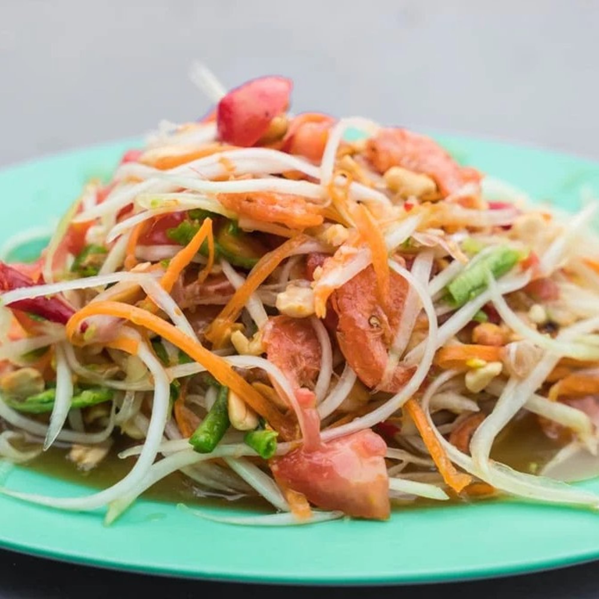 31. Somtum (Papaya Salad)