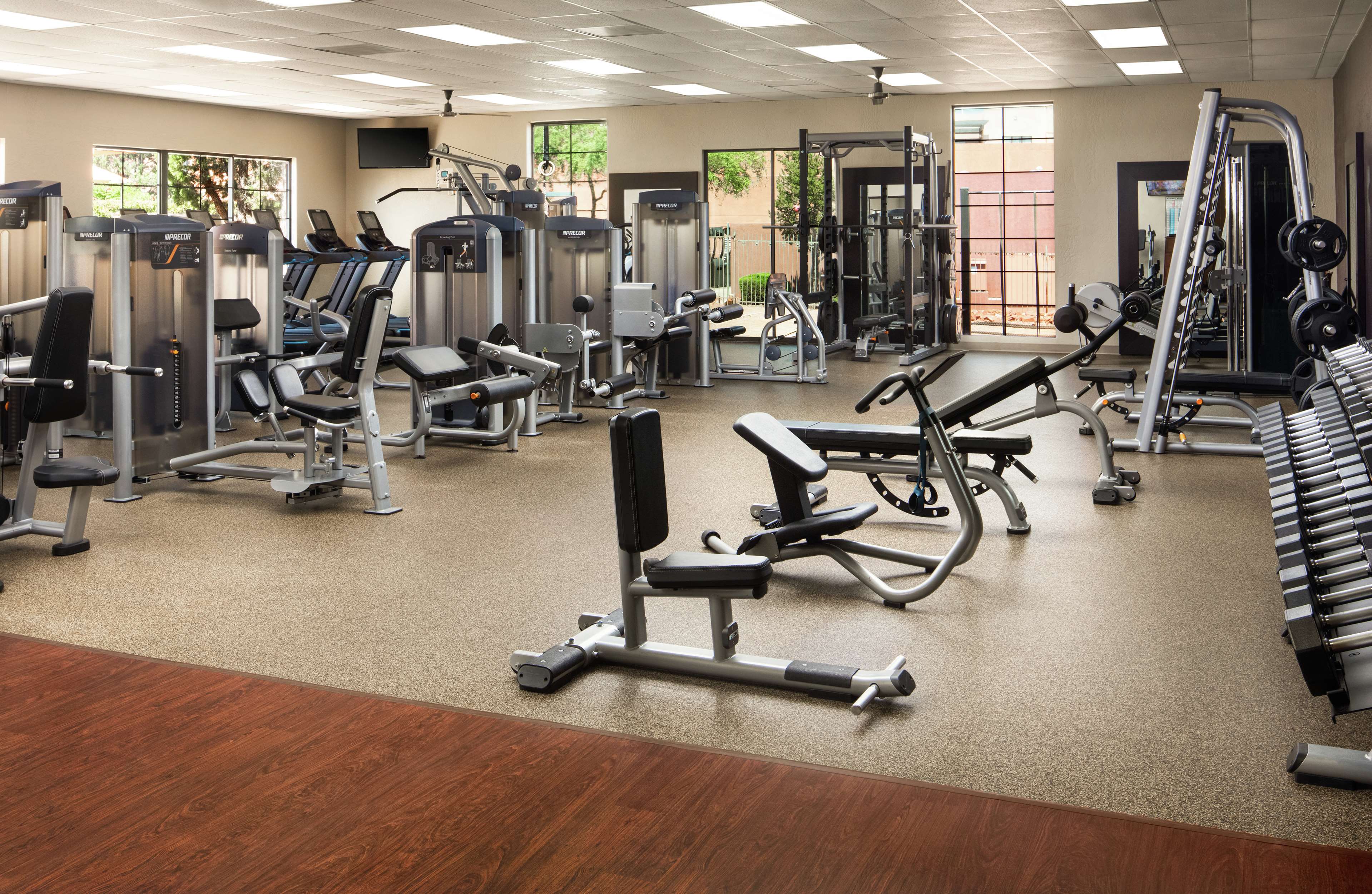 Health club  fitness center  gym