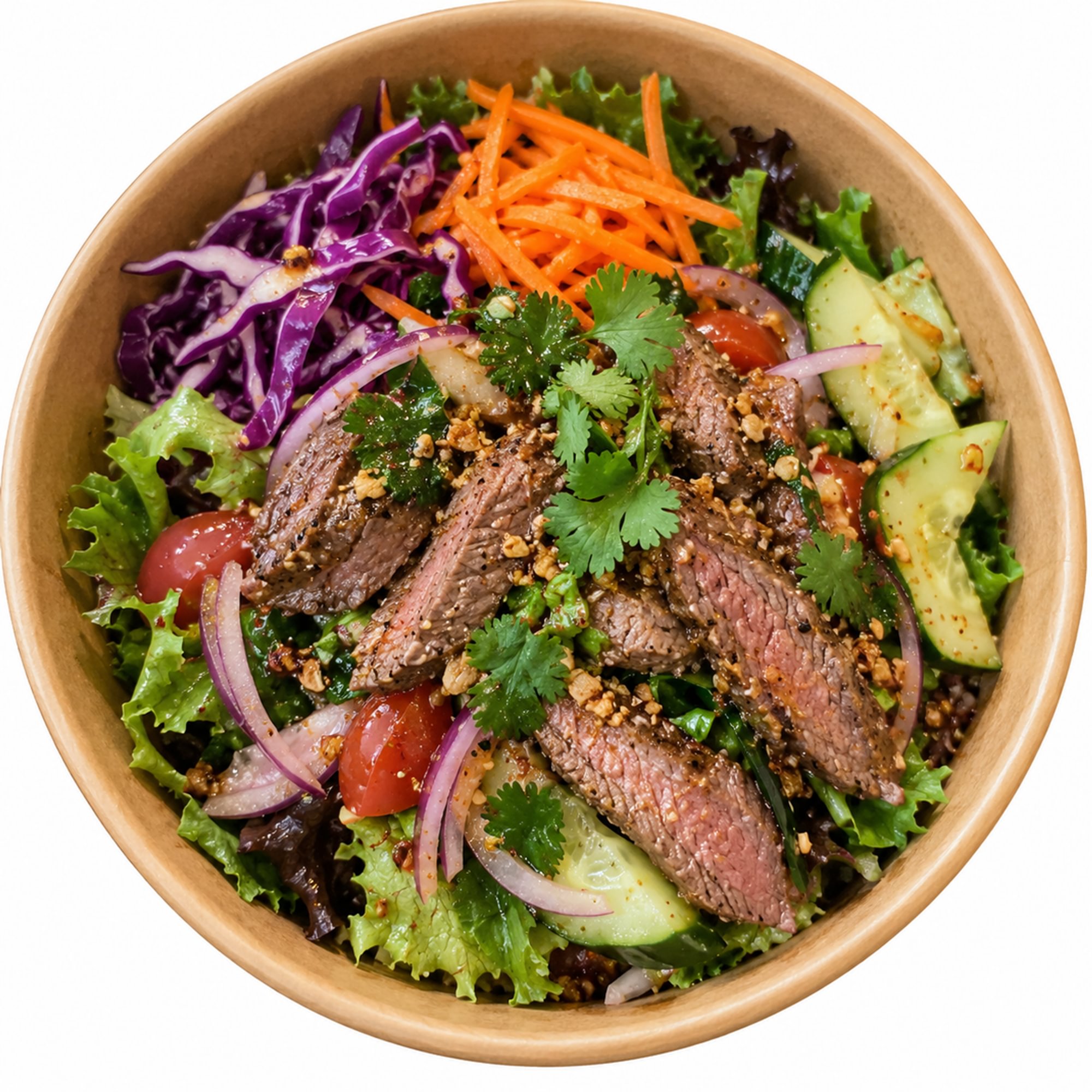 Flat Iron Steak Salad