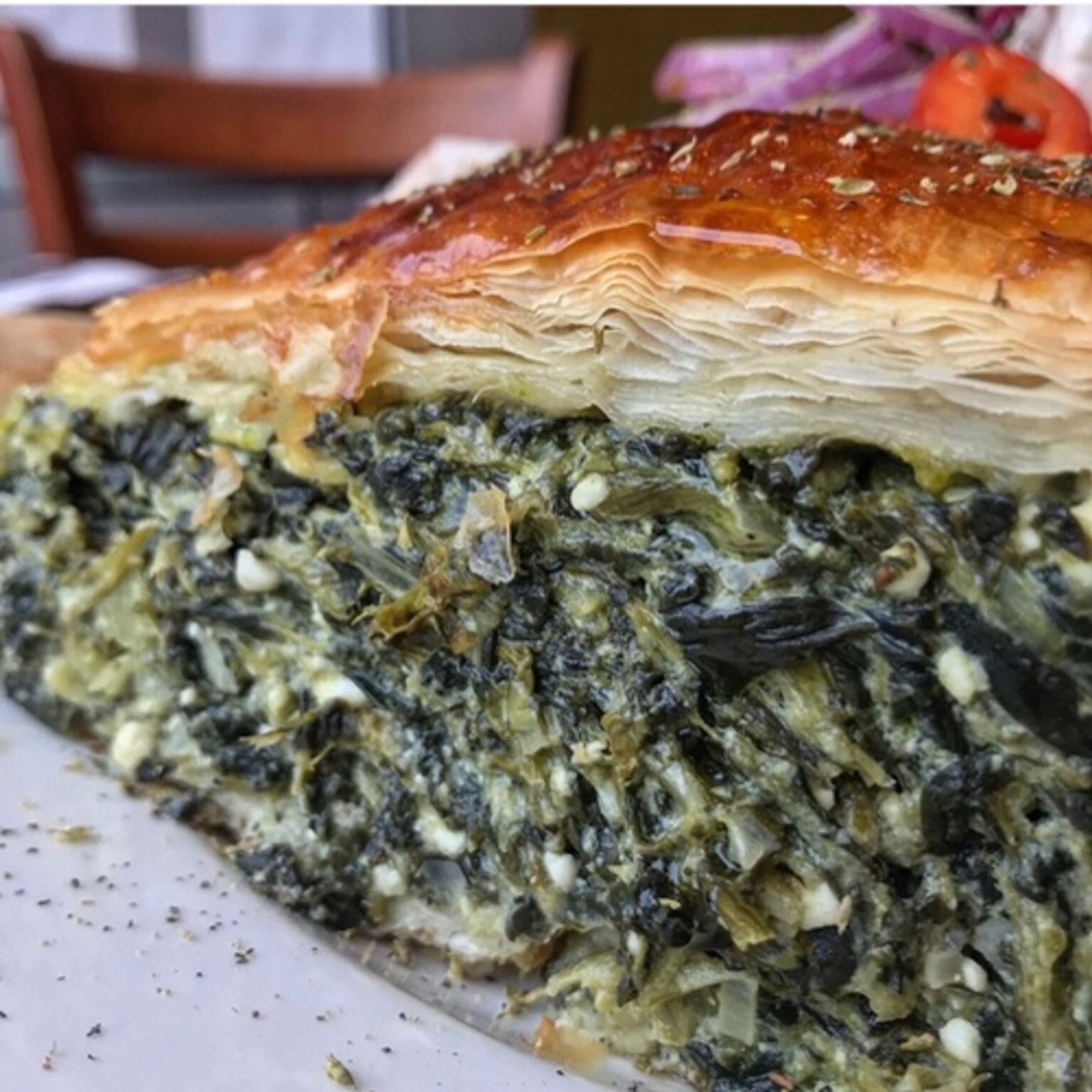 Homemade Spinach Pie
