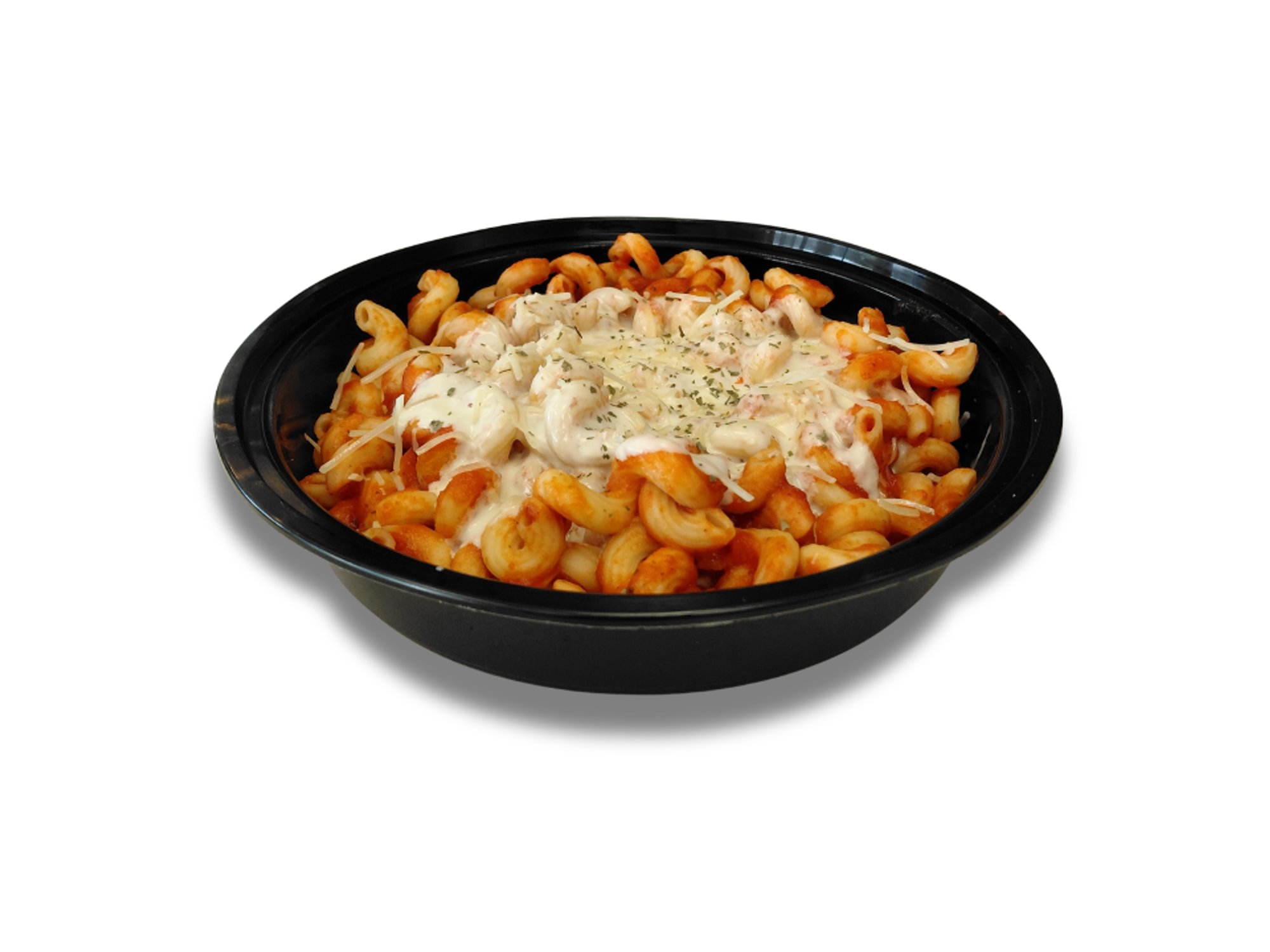 Cavatappi Alfredo Marinara