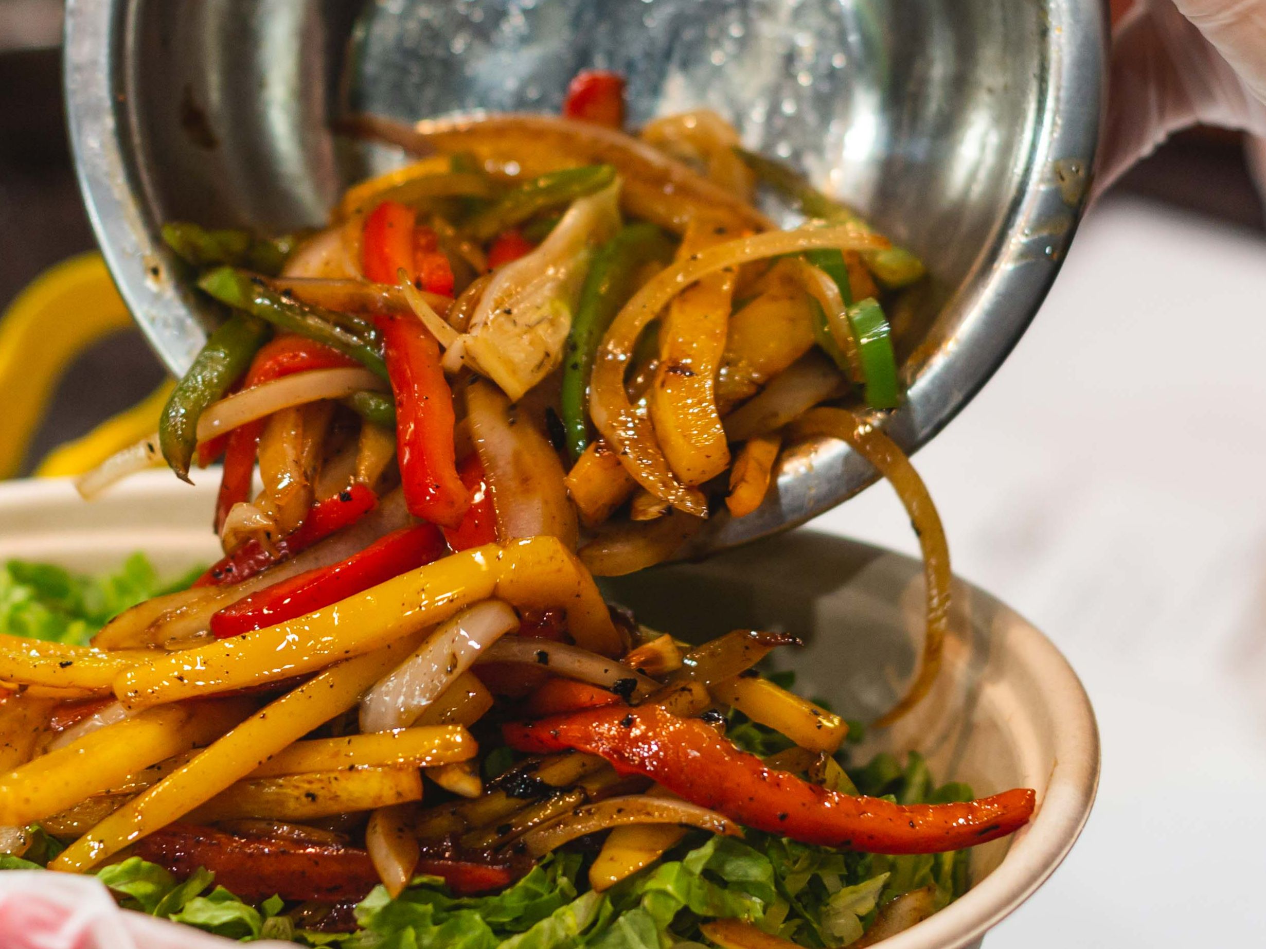 Chorizo Fajita Bowl