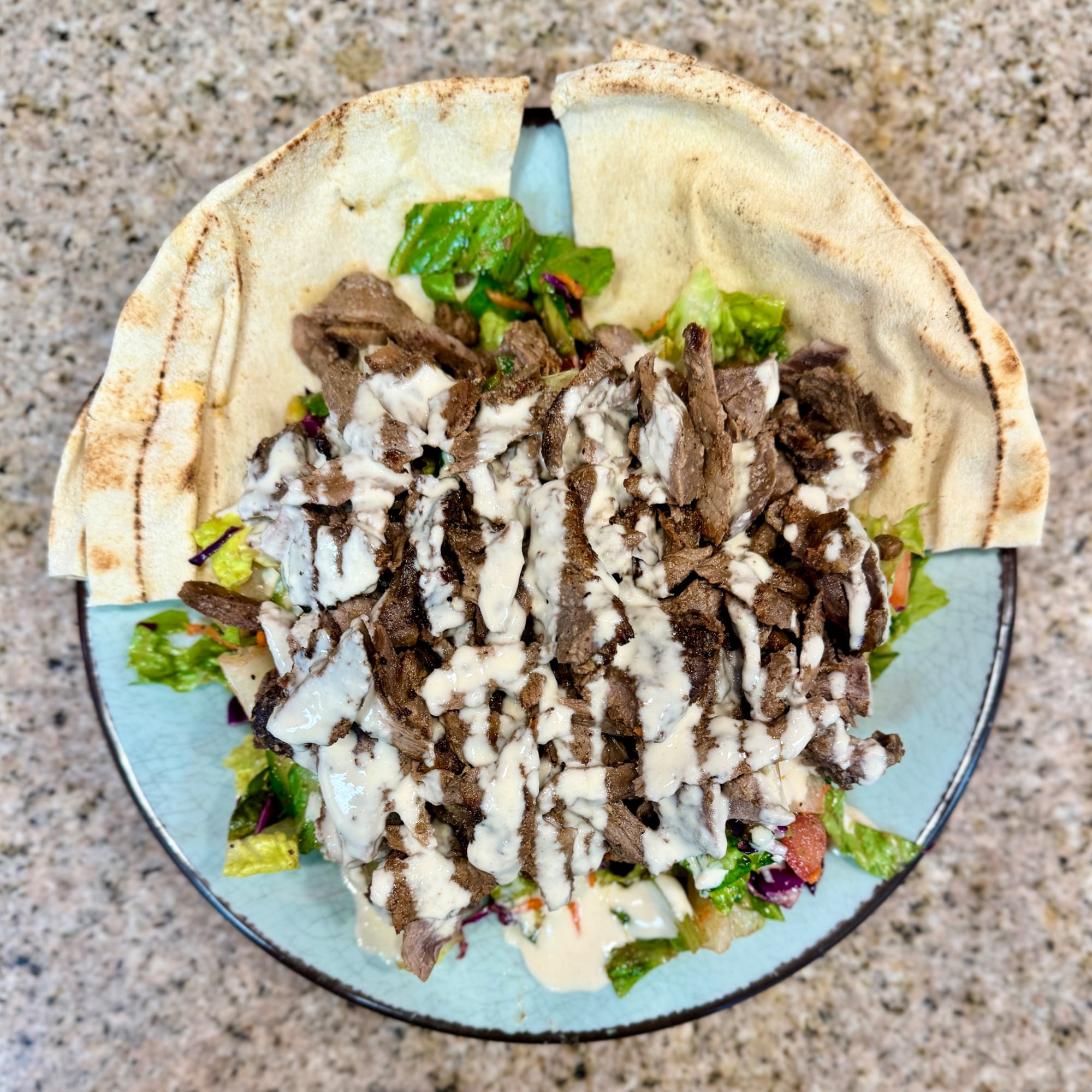 Beef Shawarma Salad