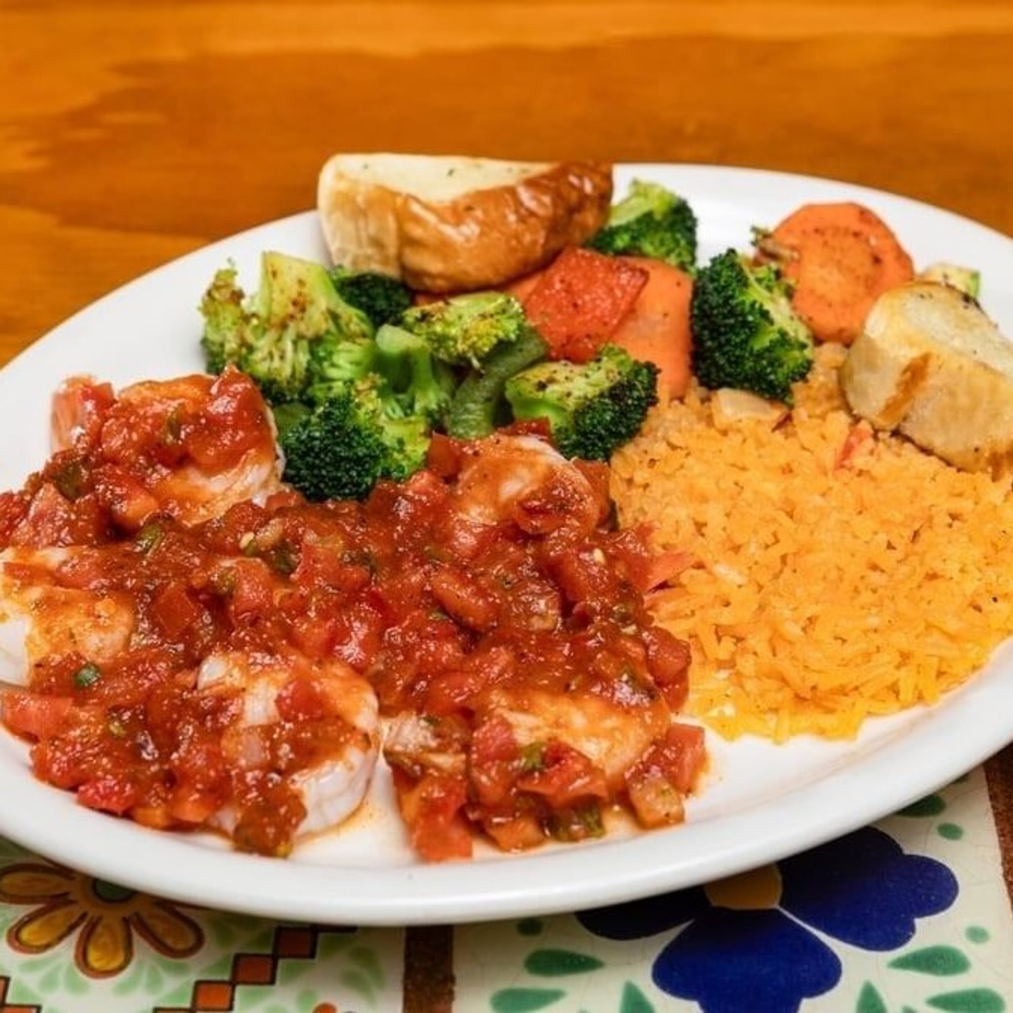 Camarones a La Mexicana