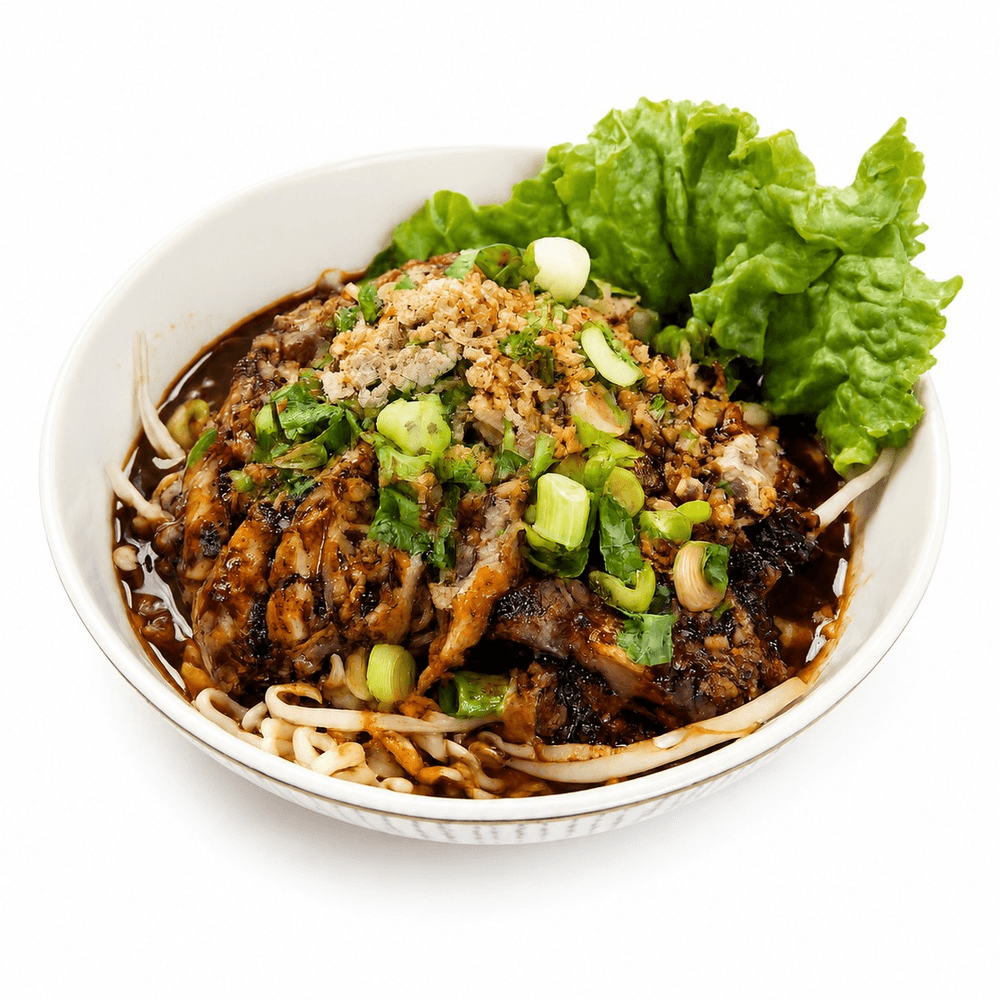 SP-Spicy Duck Ramen Noodle Soup **