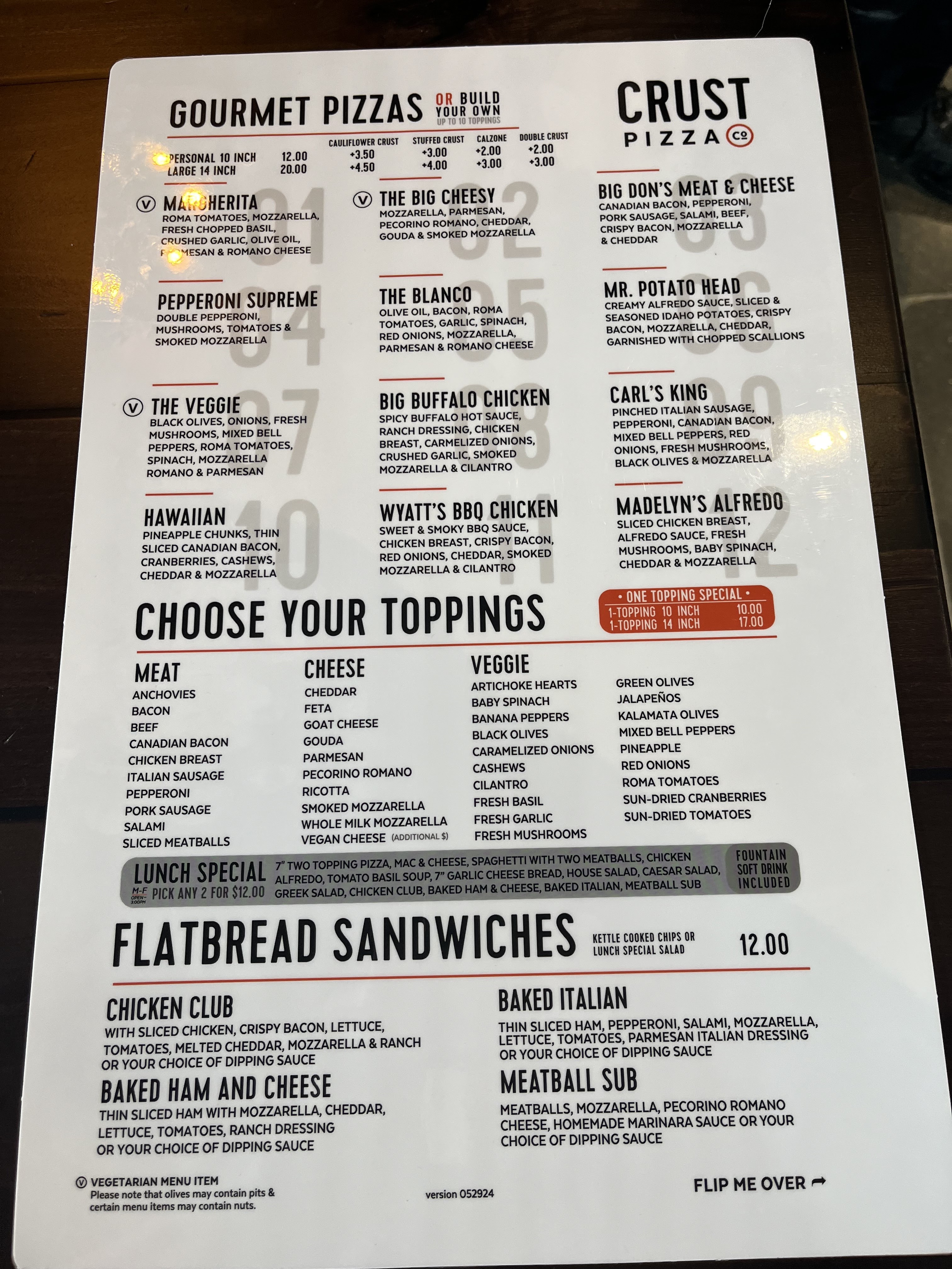 Crust Pizza Co. - Baton Rouge - Arlington Creek Image
