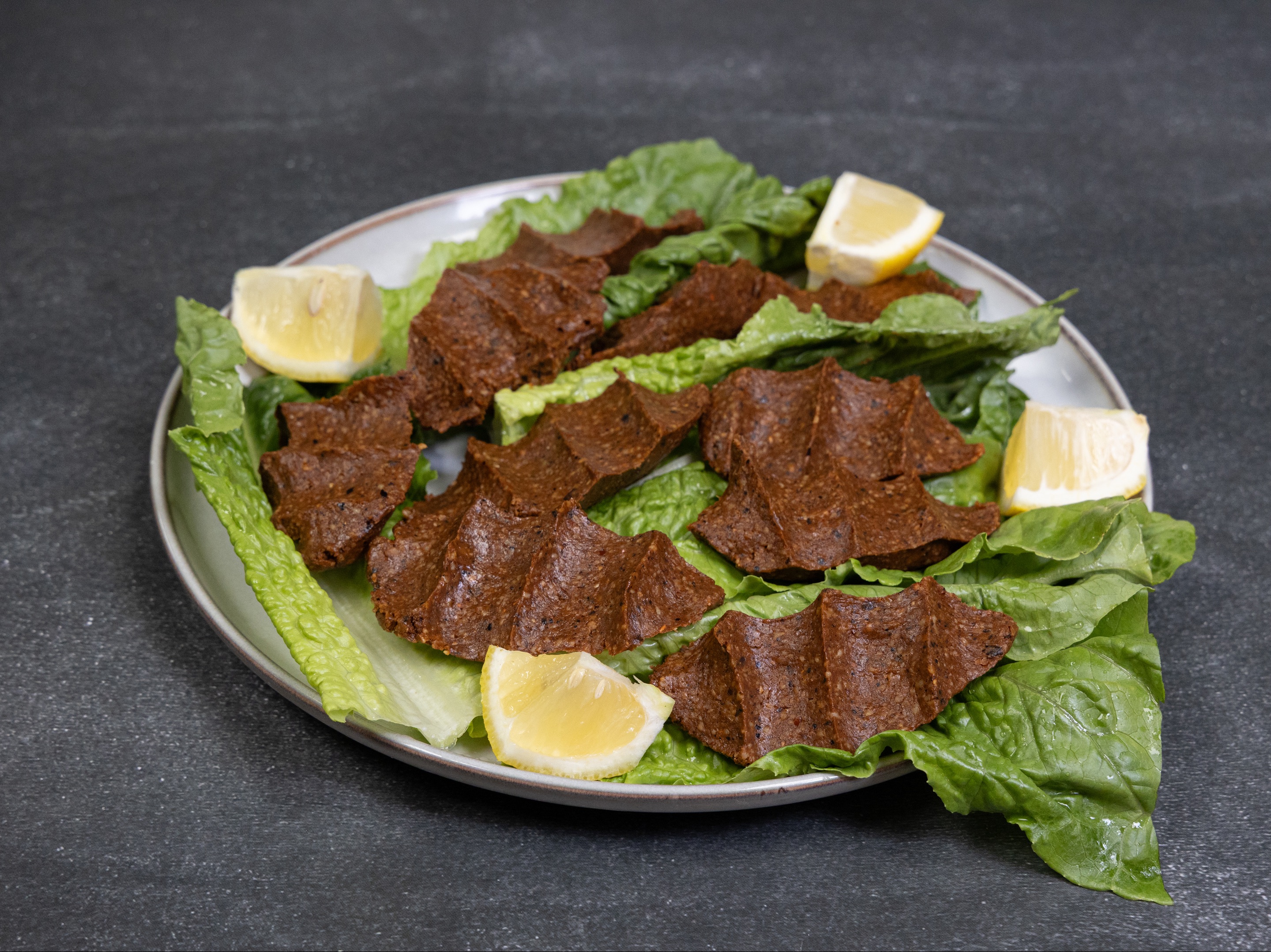 Side of Spicy Vegan Cig Kofte w/Lettuce