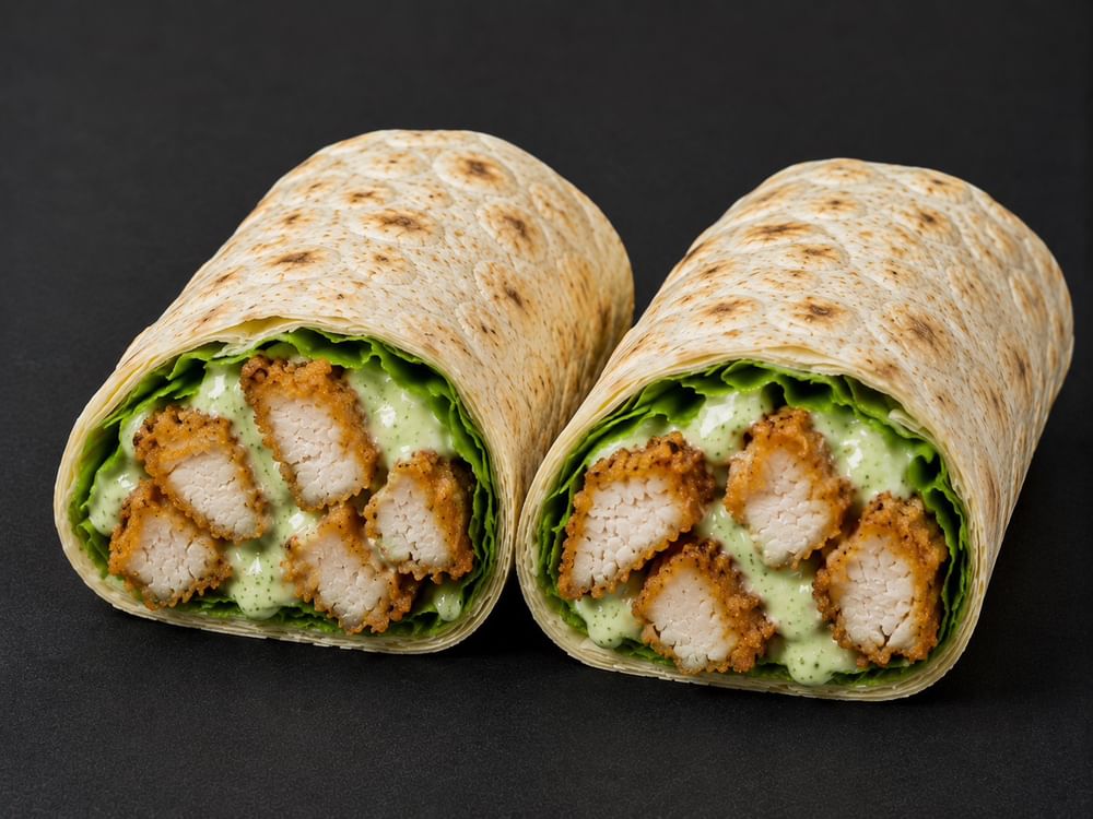 15. Crispy Chicken Wrap