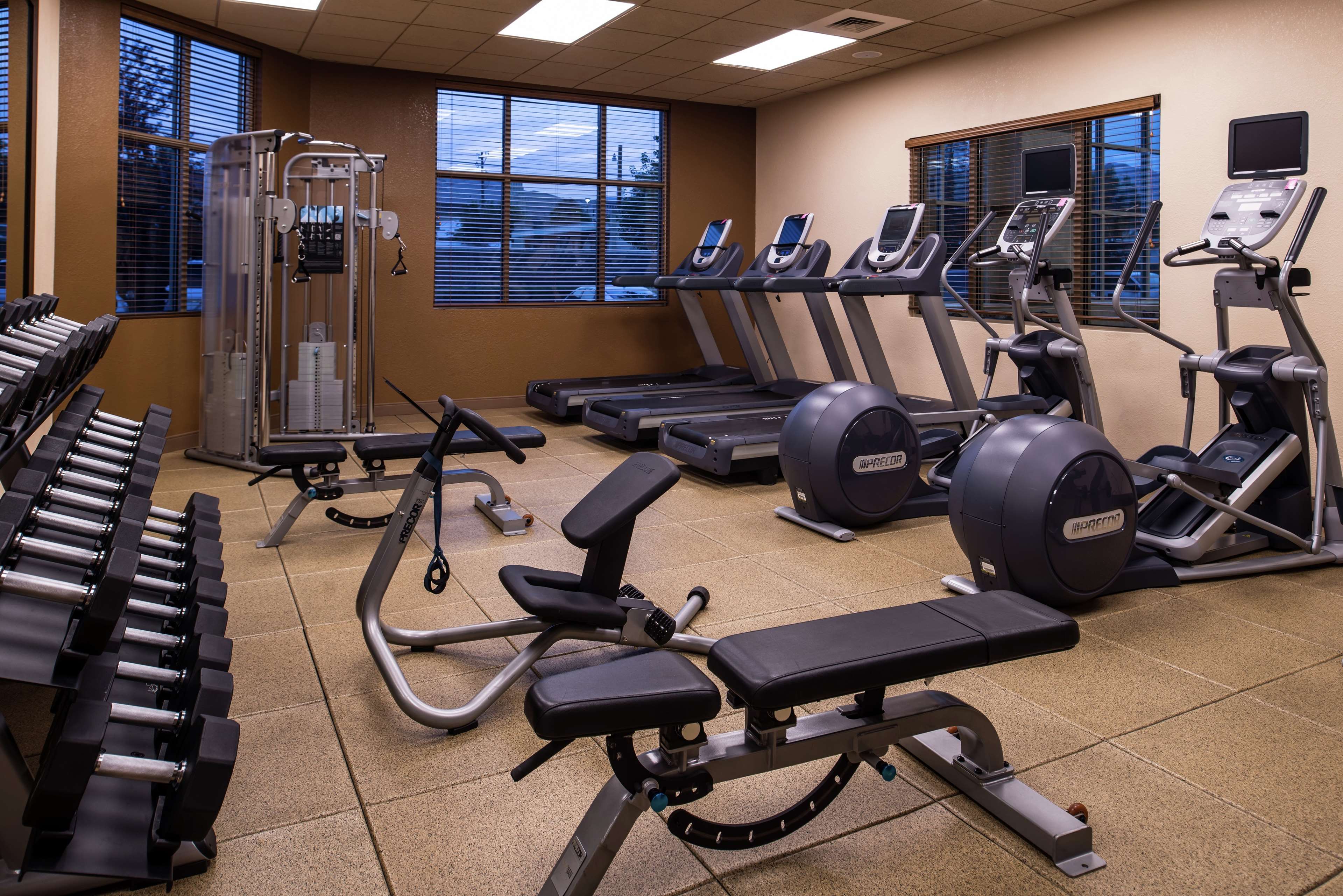 Health club  fitness center  gym