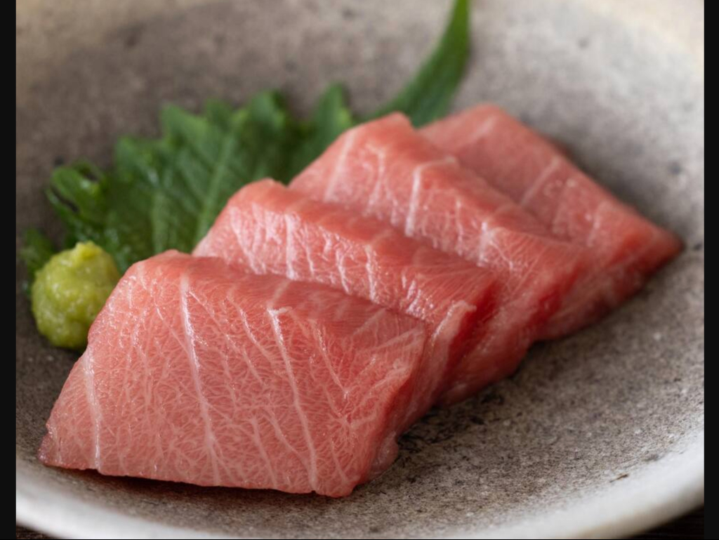 Bluefin Fatty Tuna Sashimi