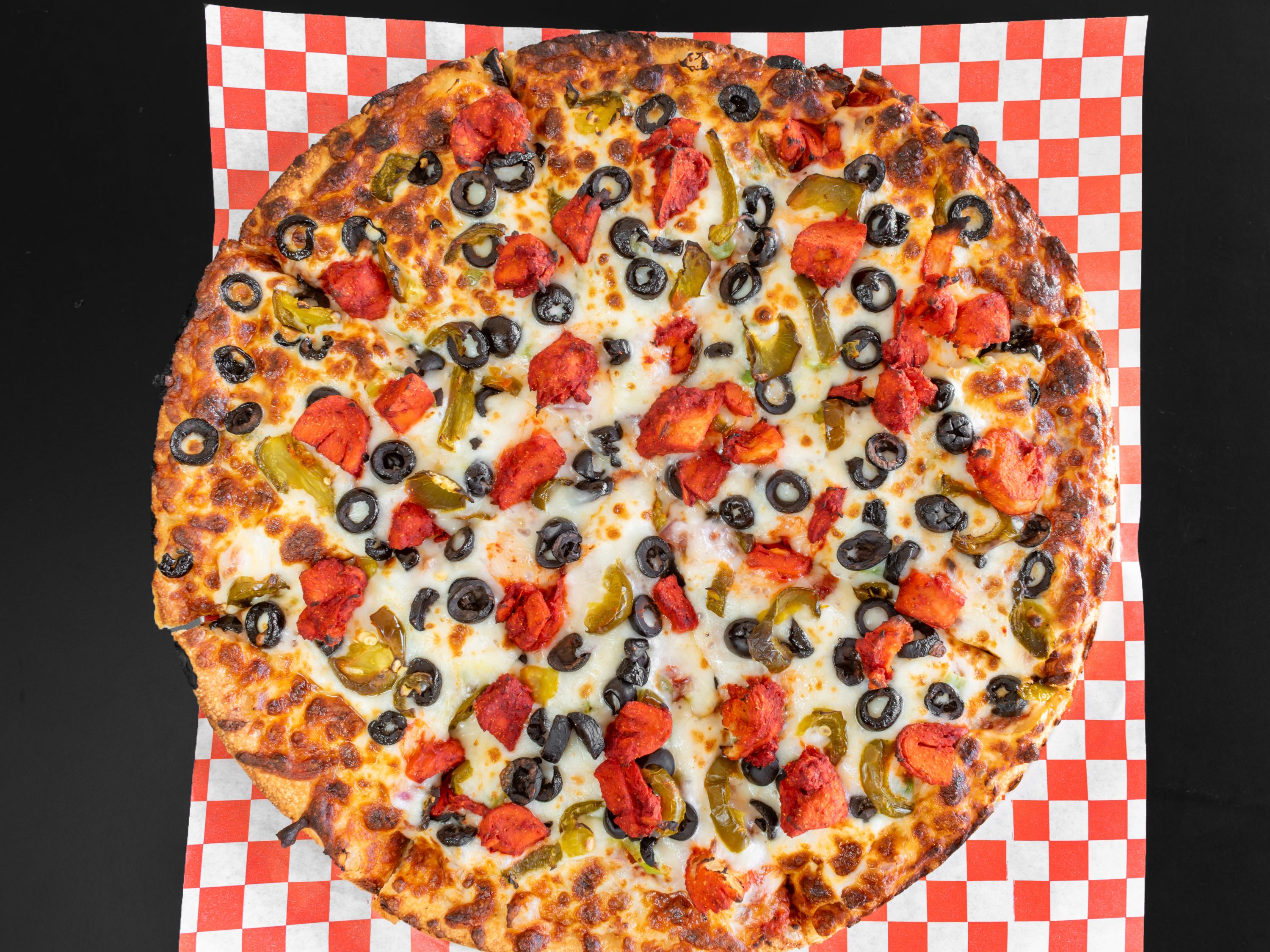 Soya Chaap Pizza