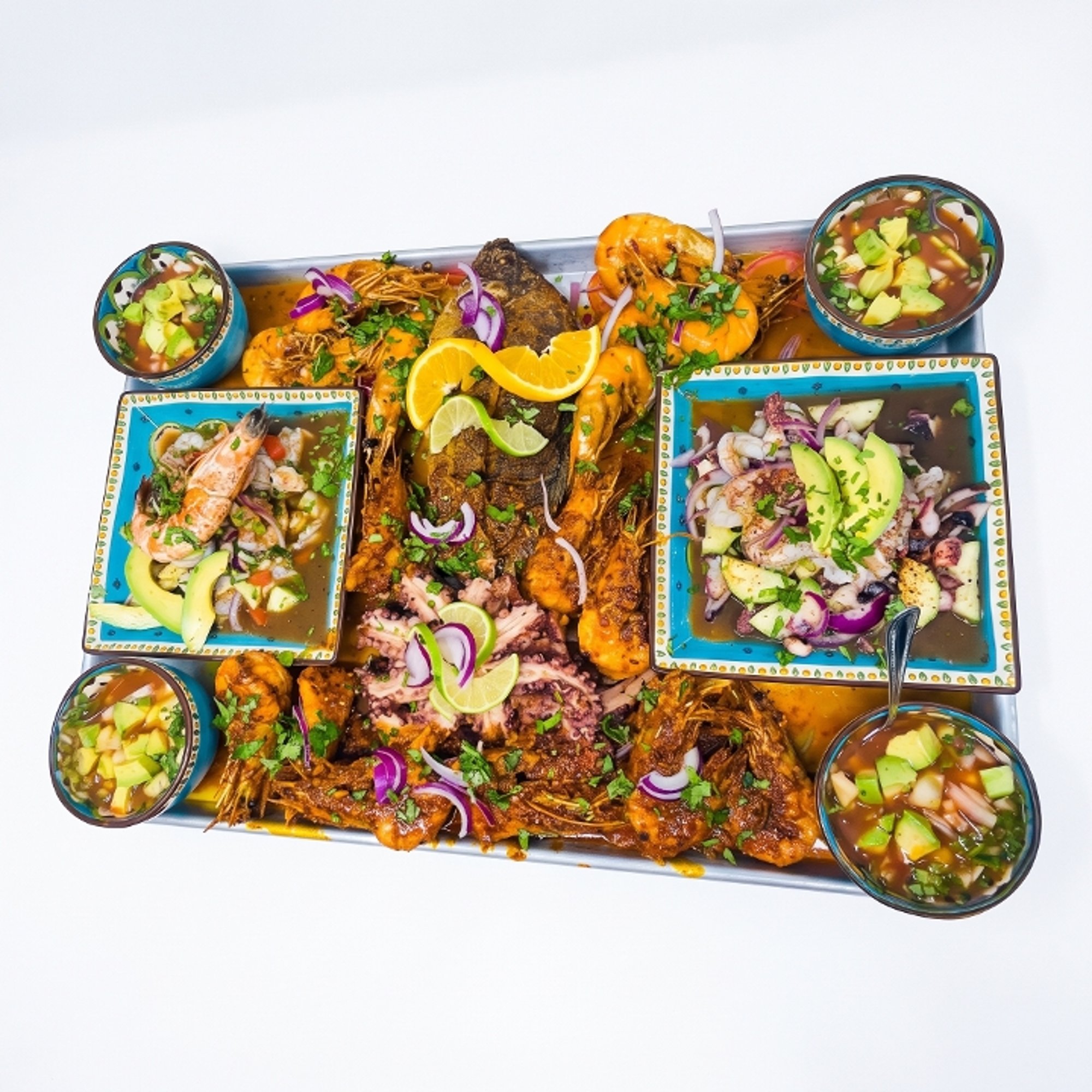 Charola Gabriel (Seafood Platter for 4-6)