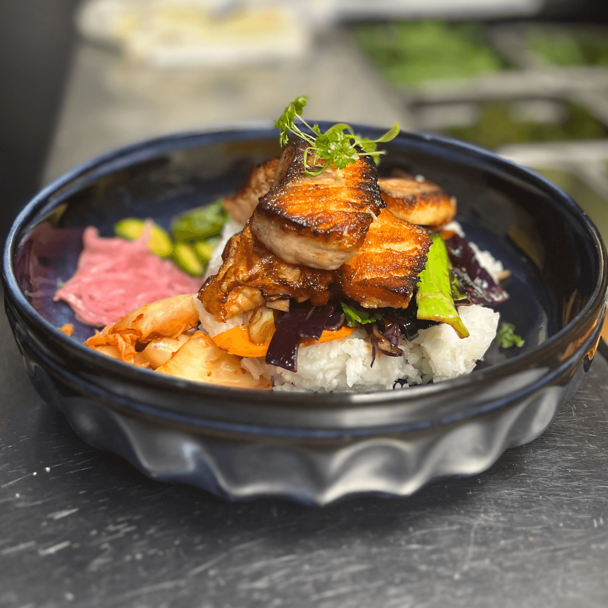 Salmon Bibimbap