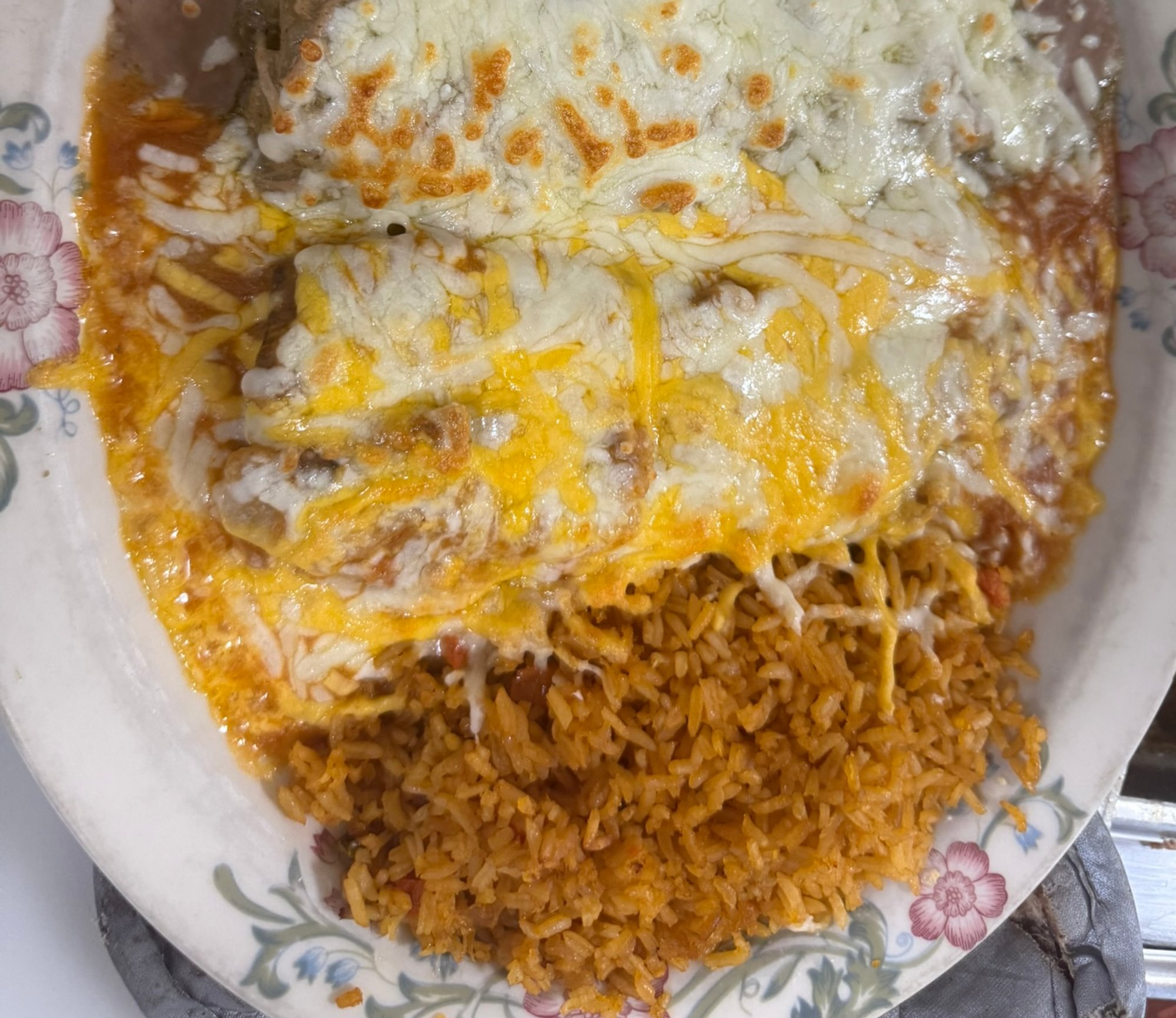 #25 Chile Relleno & Enchilada