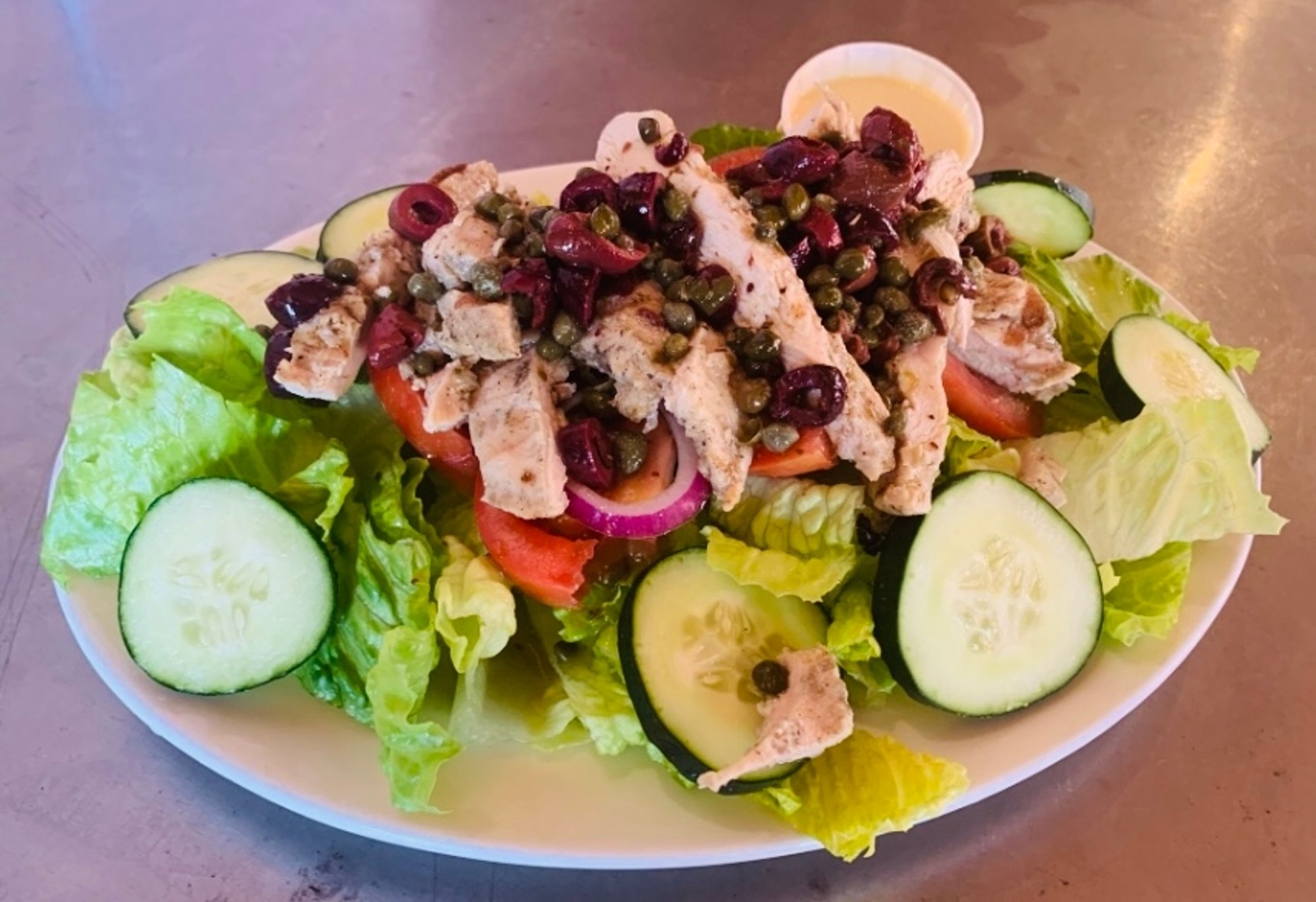 Mediterranean Chicken Salad