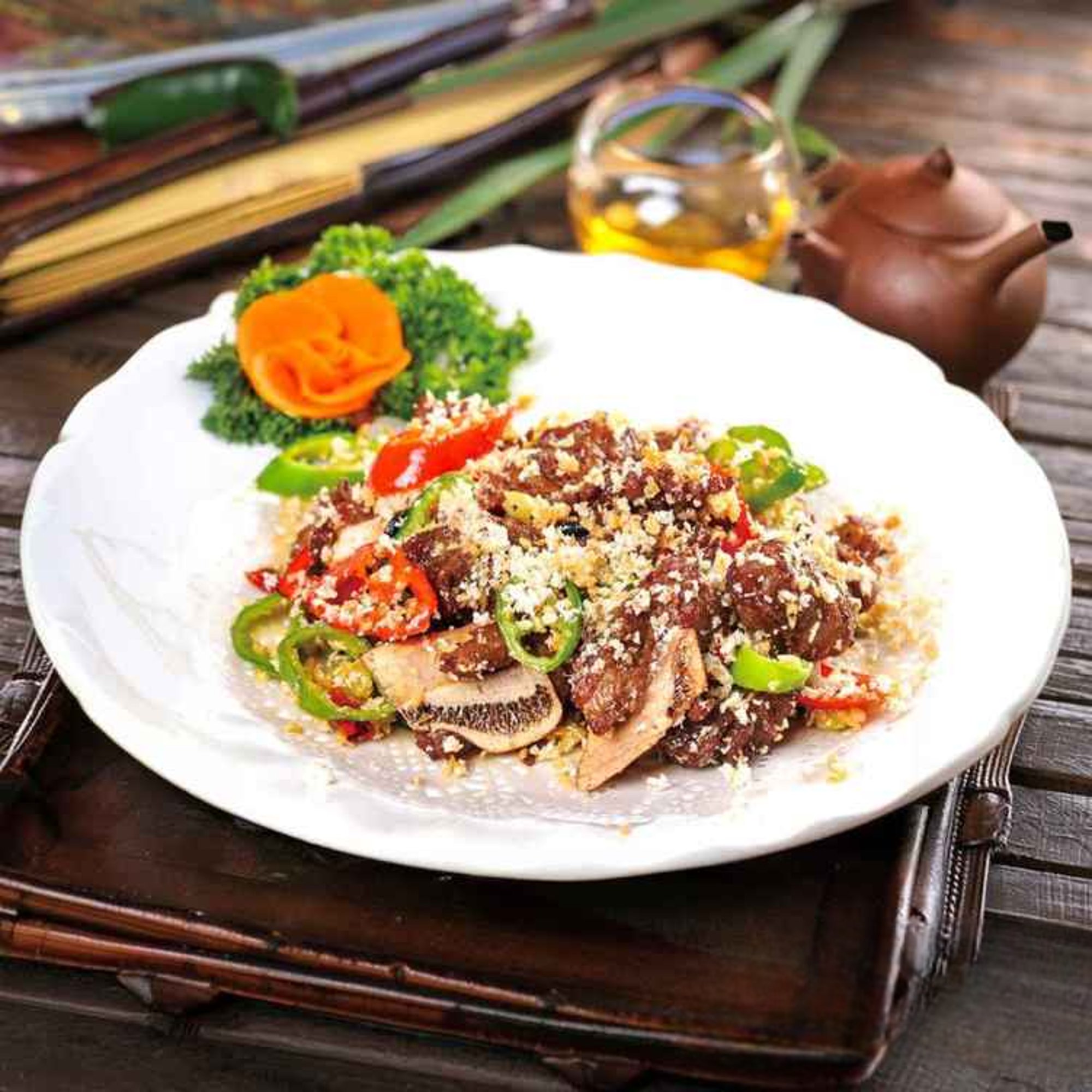 SP10. 椒鹽牛仔骨/Crispy Salt & Pepper Beef Short Ribs